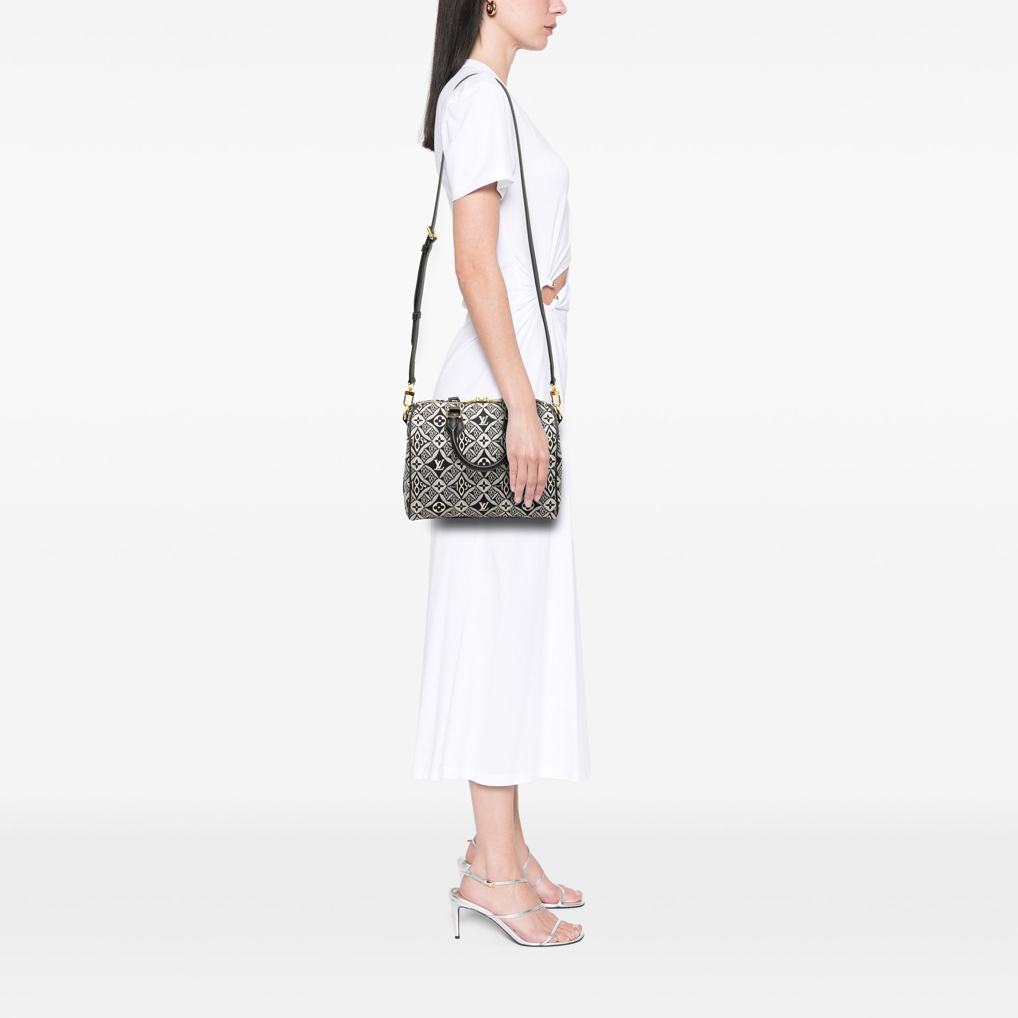 Louis Vuitton Monogram Jacquard Since 1854 Speedy Bandouliere 25 - image 7