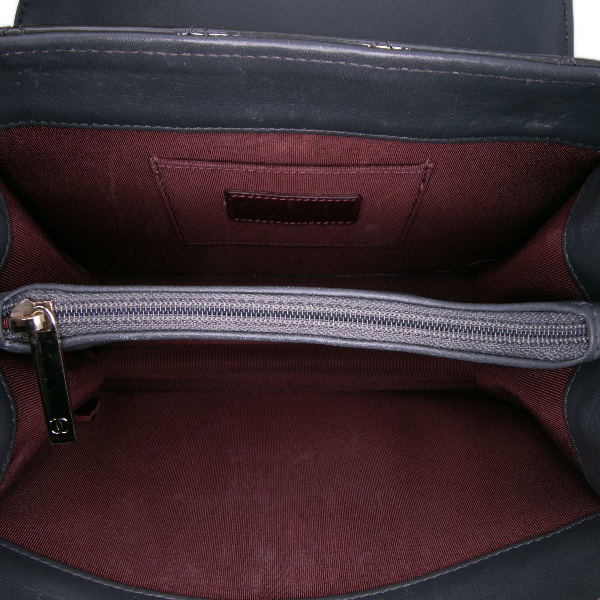Chanel Quilted Patent Golden Class Accordion Flap - image 4