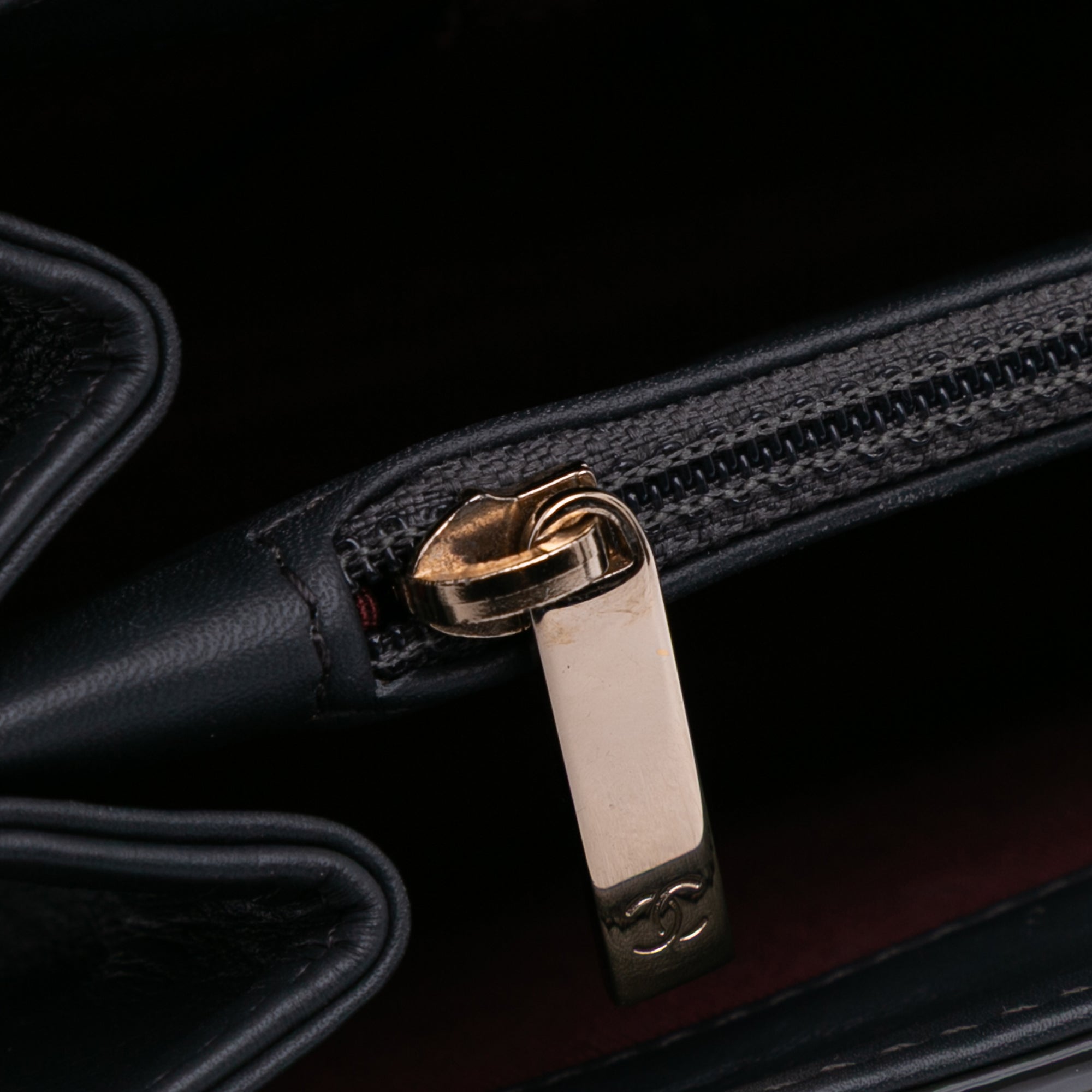 Chanel Quilted Patent Golden Class Accordion Flap - image 8