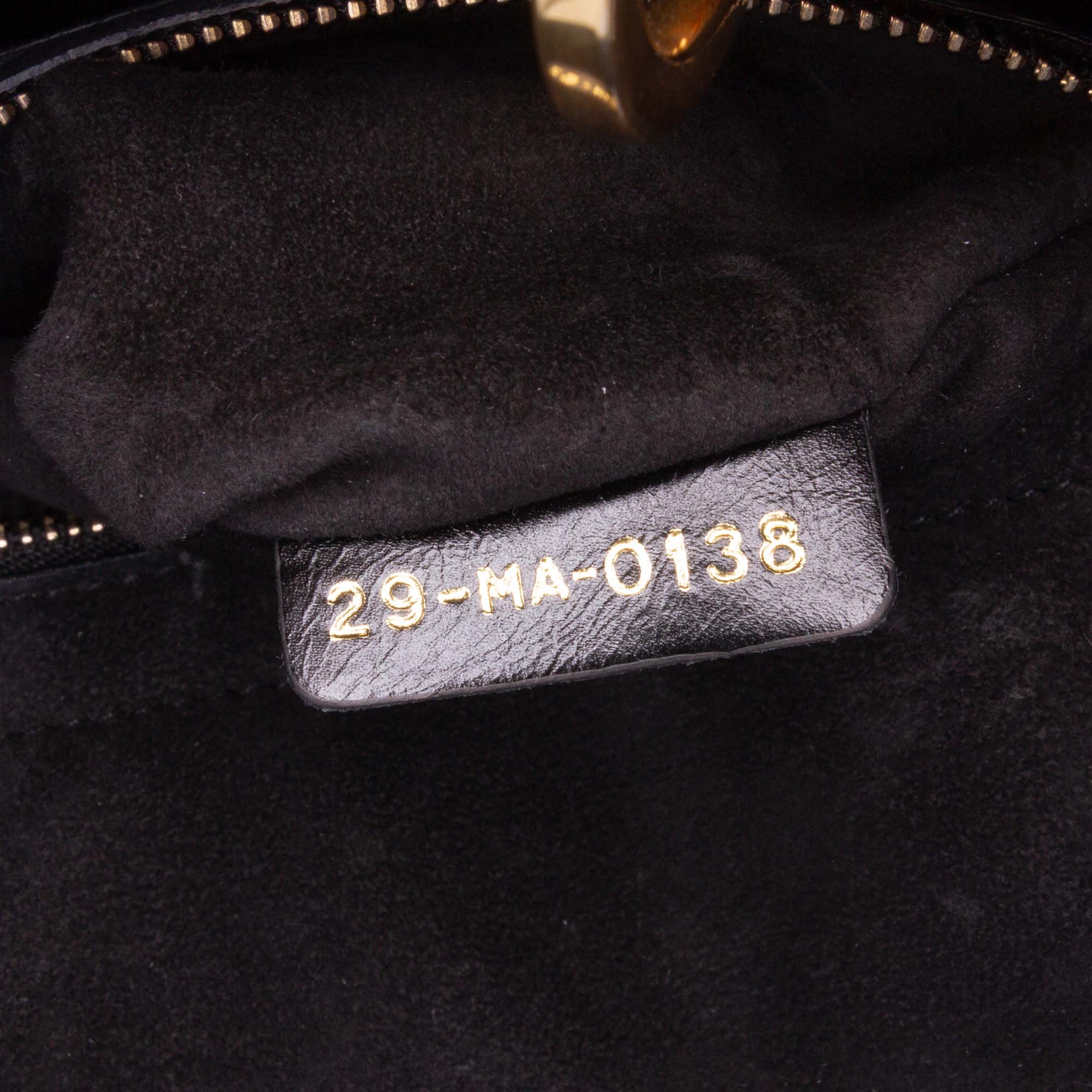 Dior Small Crinkled Patent Cannage My ABCDior Lady Dior - image 5