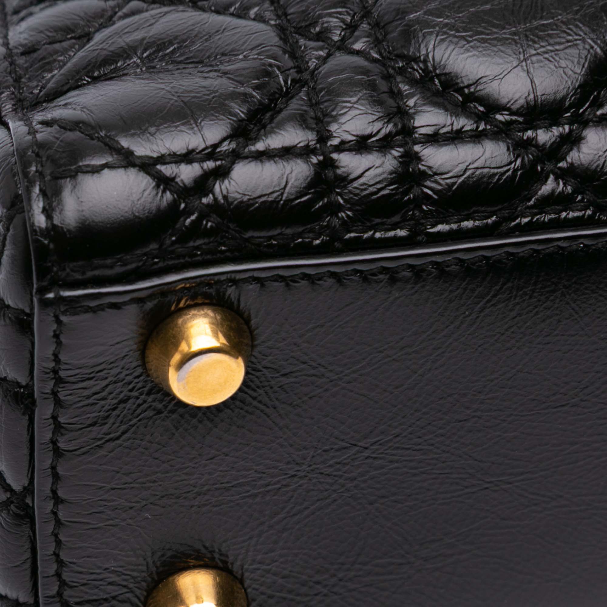 Dior Small Crinkled Patent Cannage My ABCDior Lady Dior - image 6