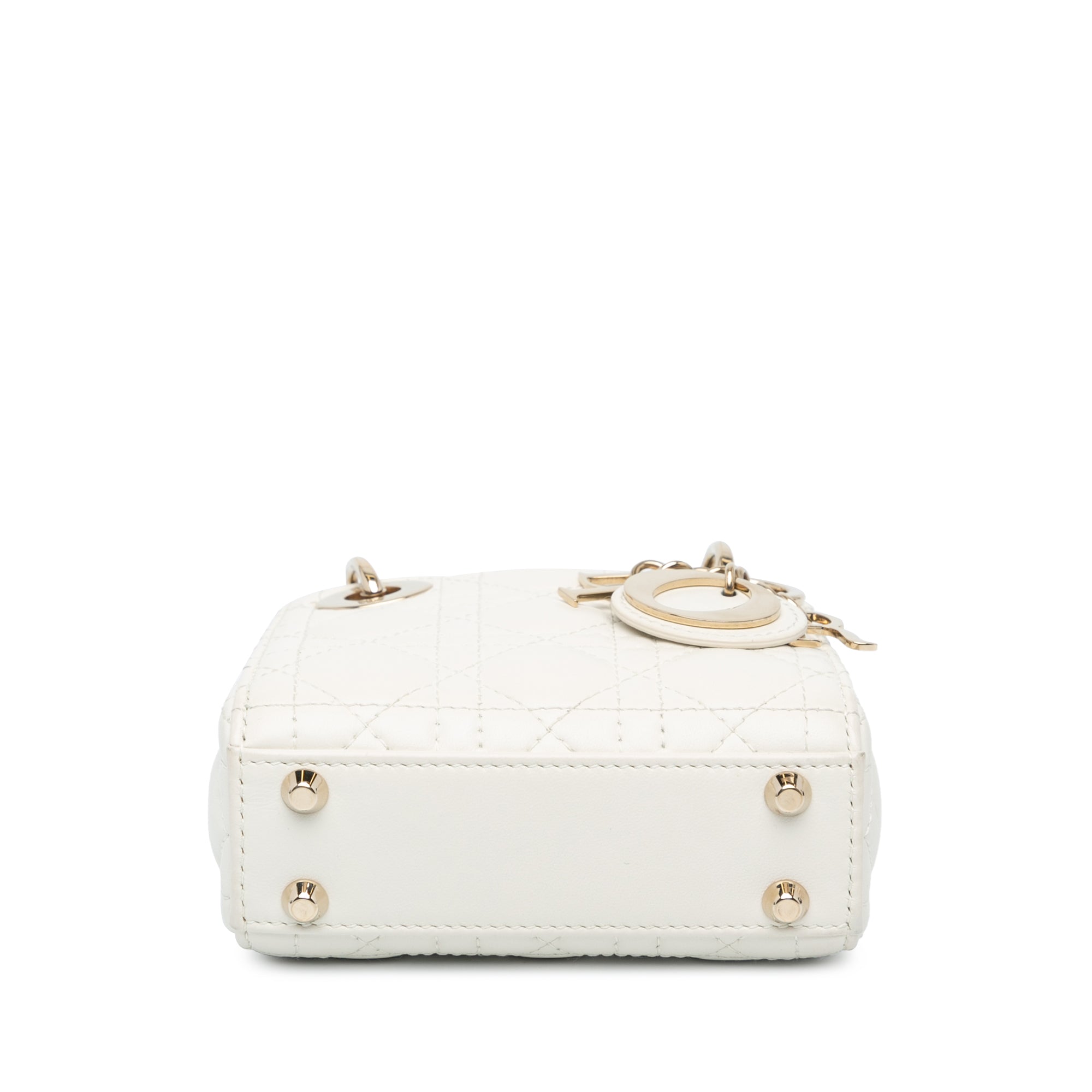 Dior Micro Lambskin Cannage Lady Dior - image 3