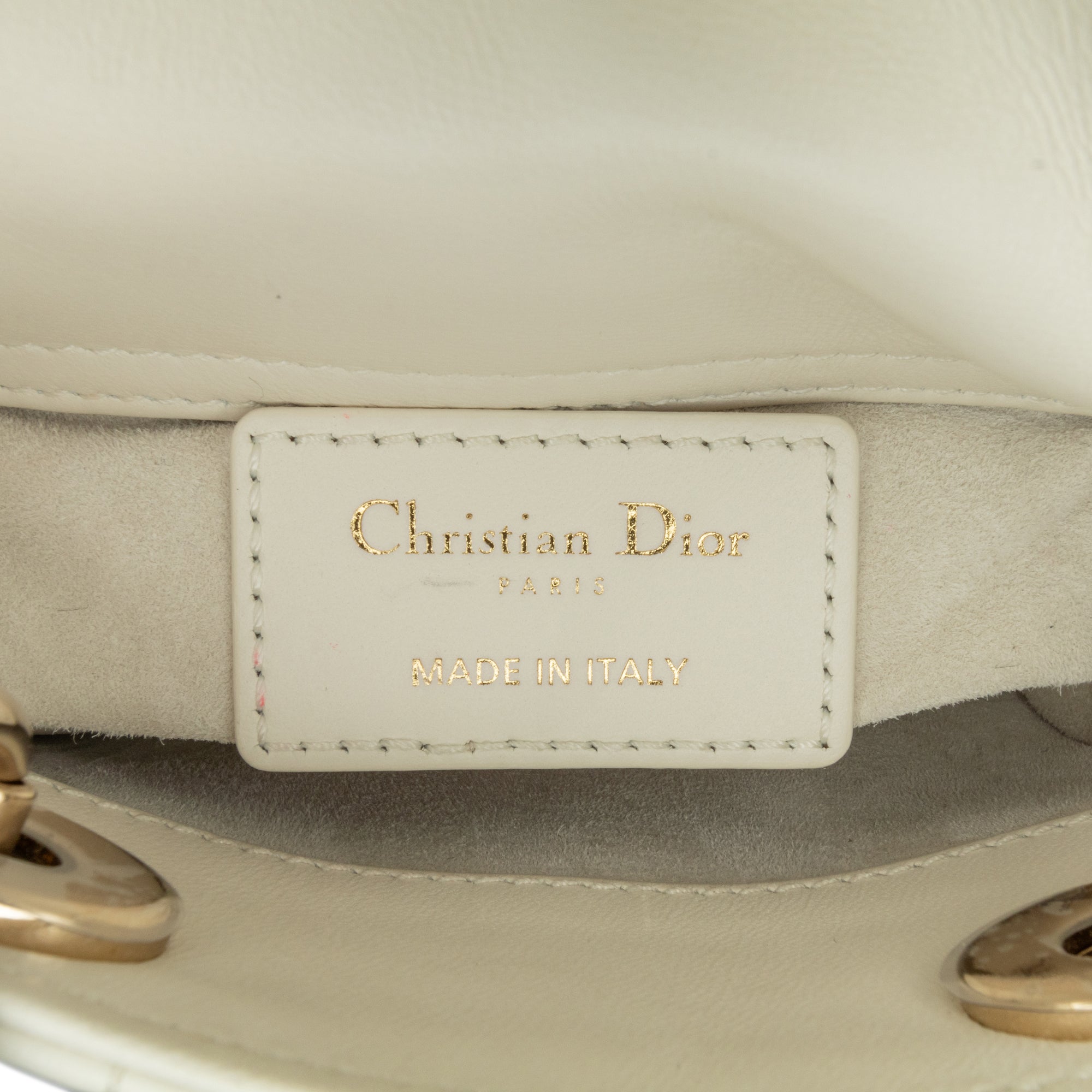 Dior Micro Lambskin Cannage Lady Dior - image 5