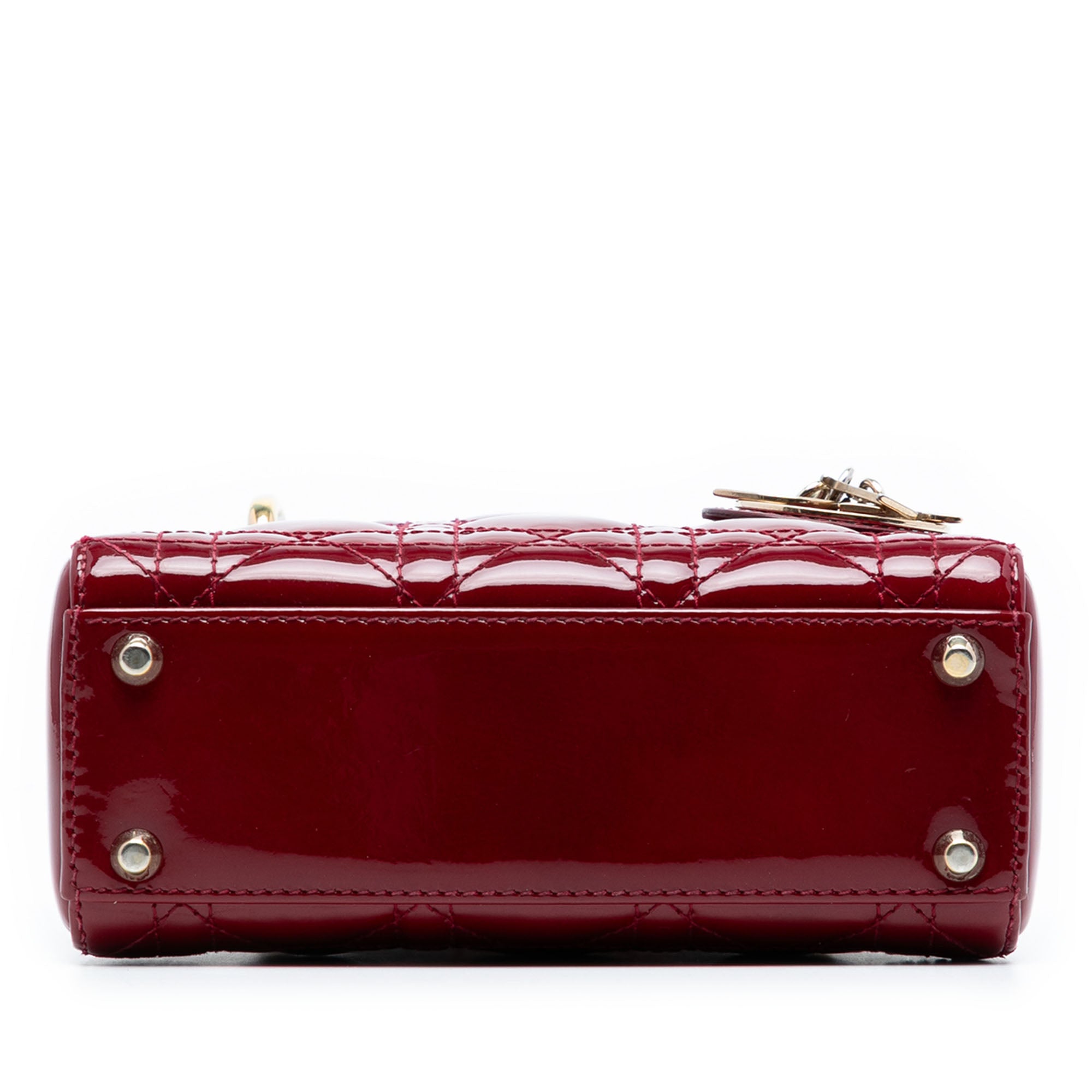 Dior Mini Patent Cannage Lady Dior - image 3
