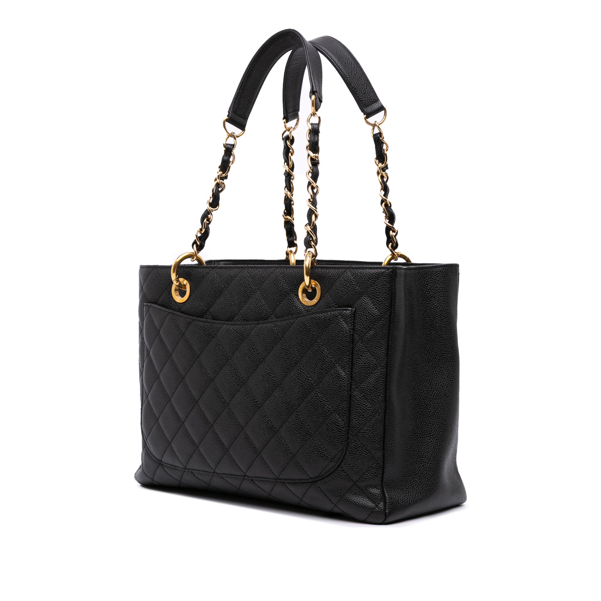 Chanel Caviar Grand Shopping Tote - image 2