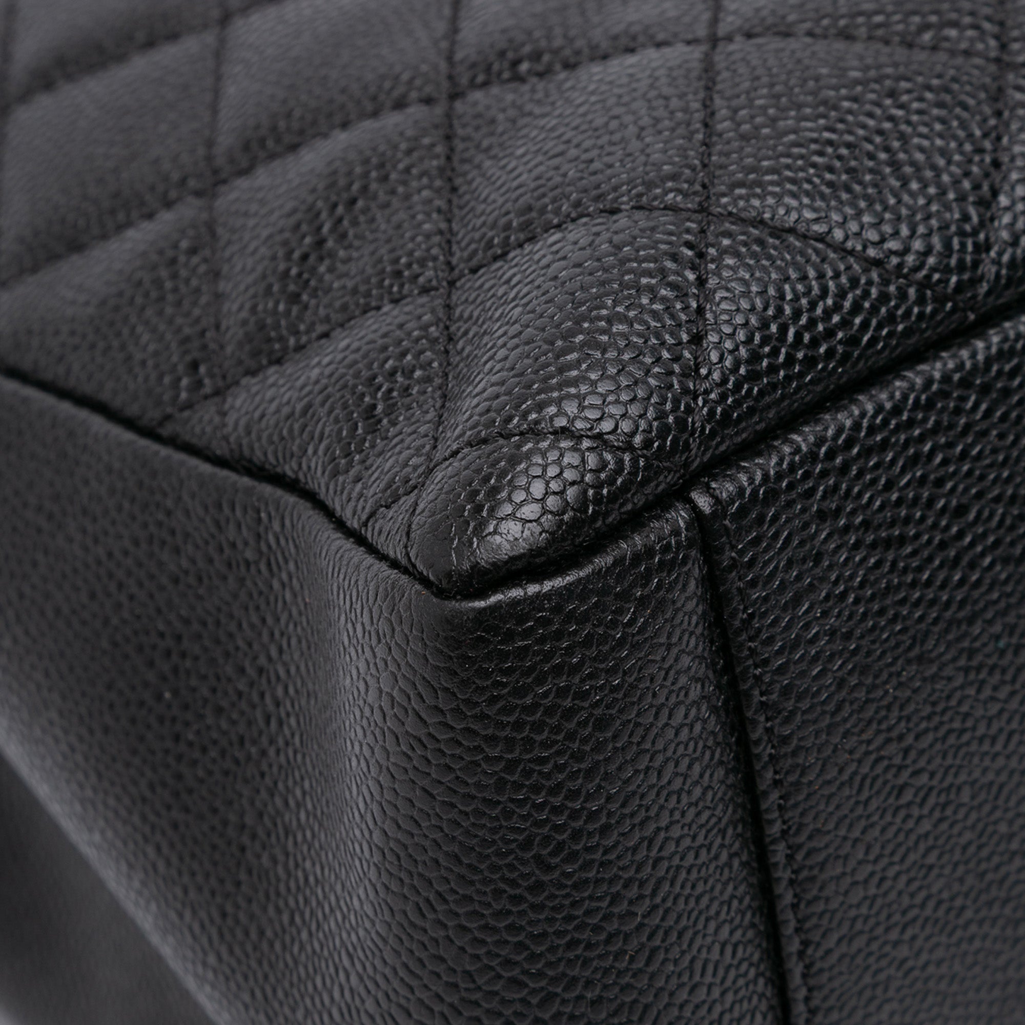 Chanel Caviar Grand Shopping Tote - image 7