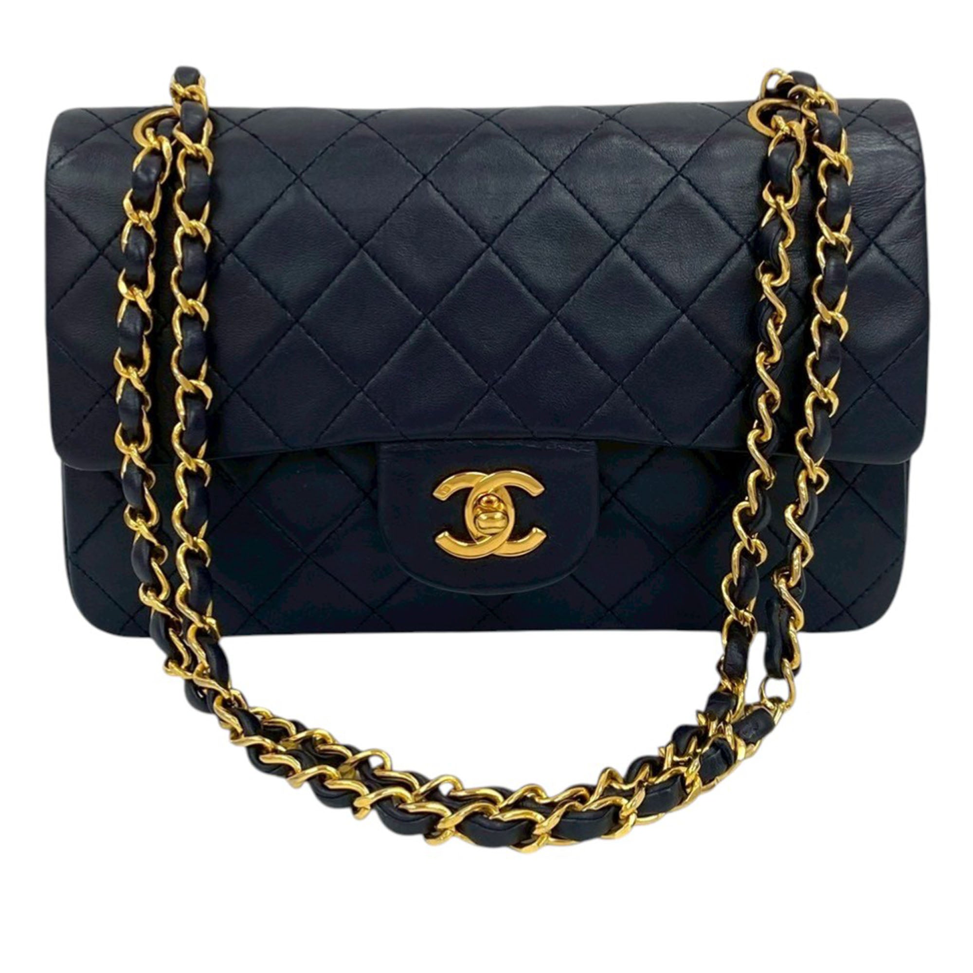 Chanel Small Classic Lambskin Double Flap - image 1