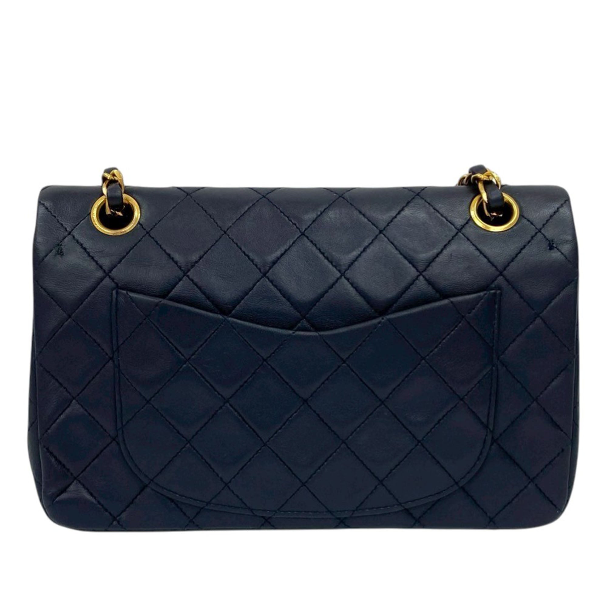 Chanel Small Classic Lambskin Double Flap - image 2