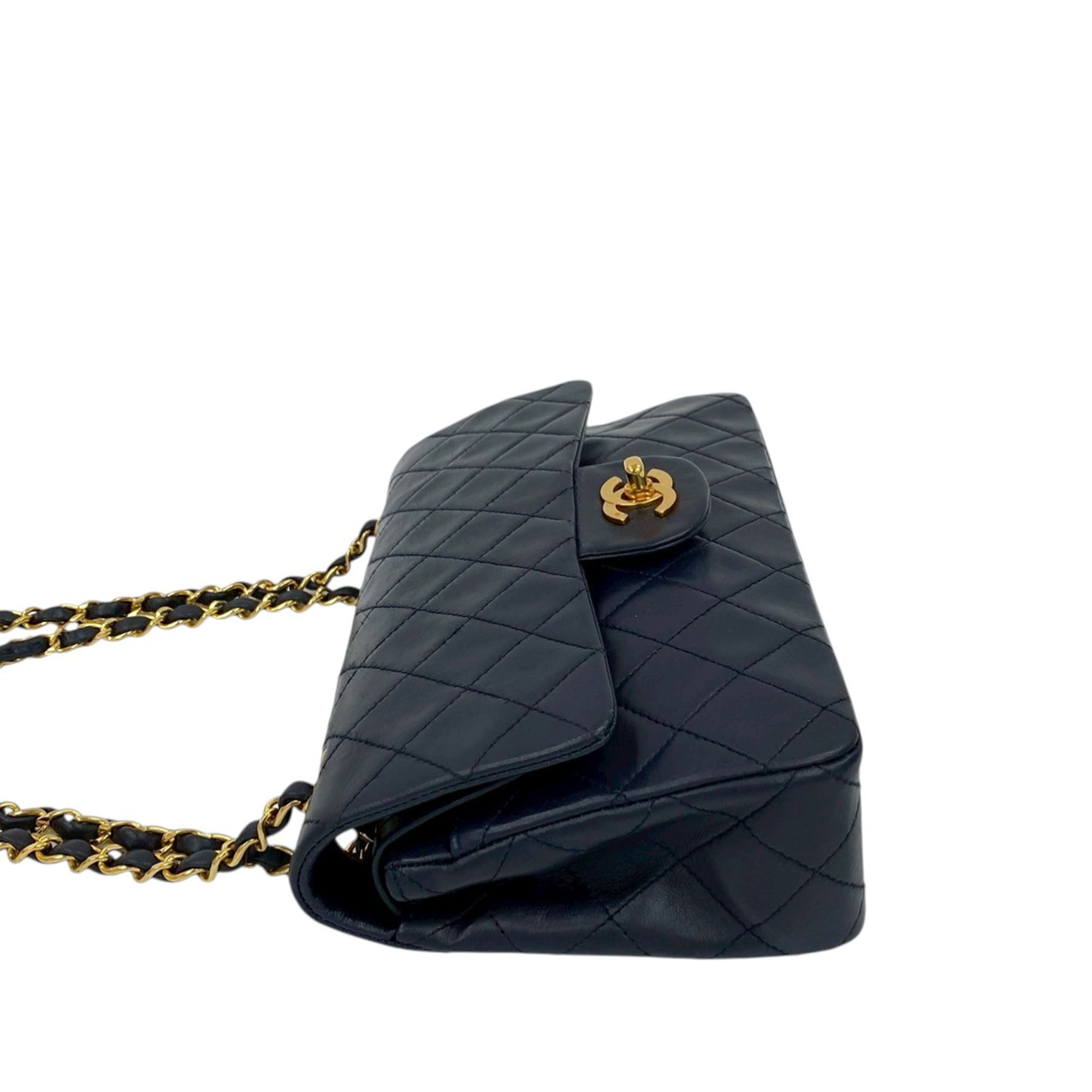 Chanel Small Classic Lambskin Double Flap - image 7