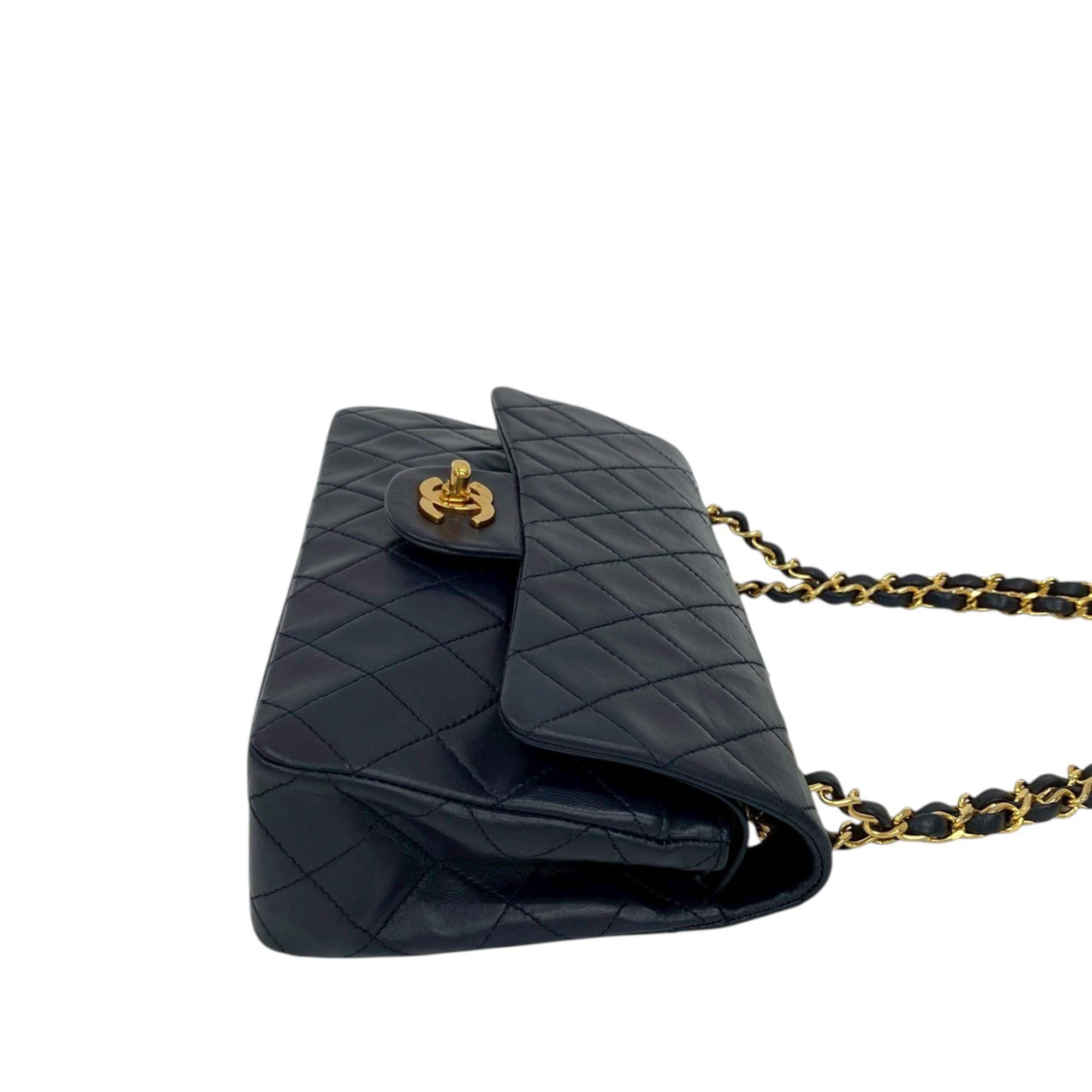 Chanel Small Classic Lambskin Double Flap - image 8