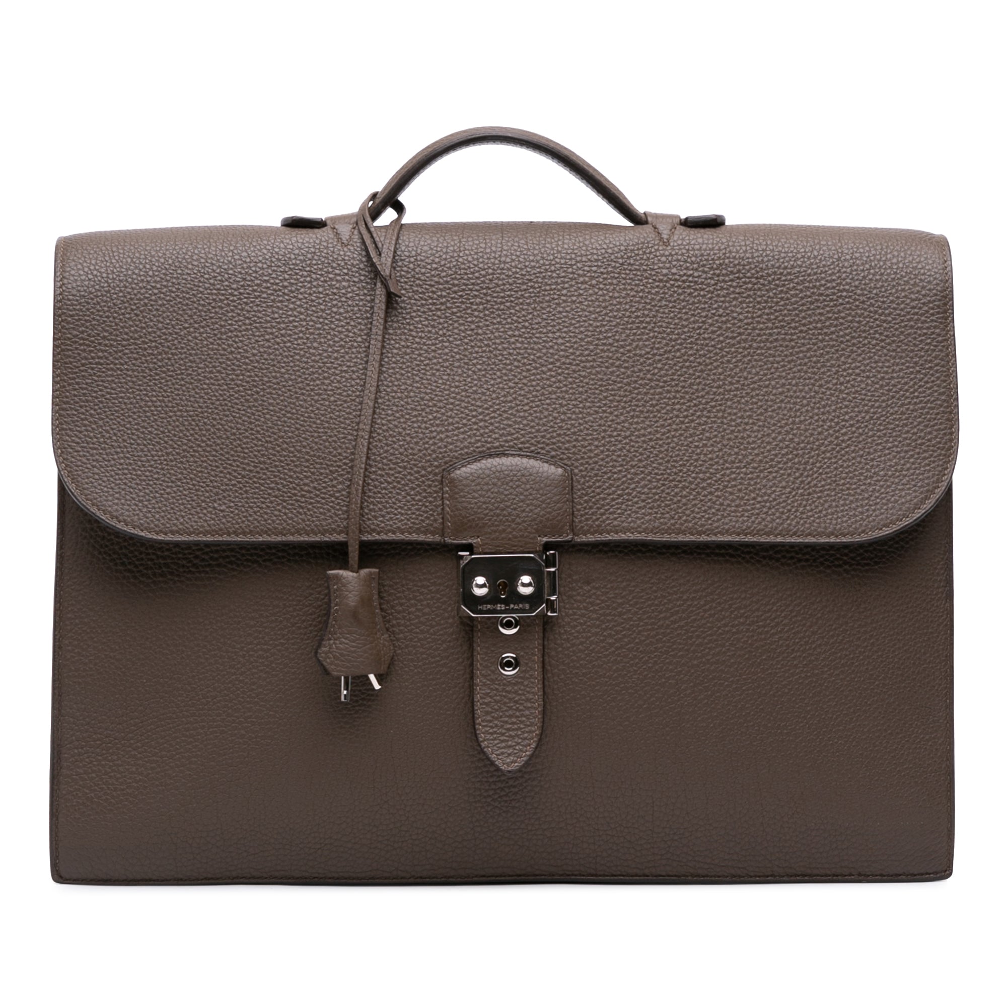 Hermès Togo Sac A Depeches 38 - image 1