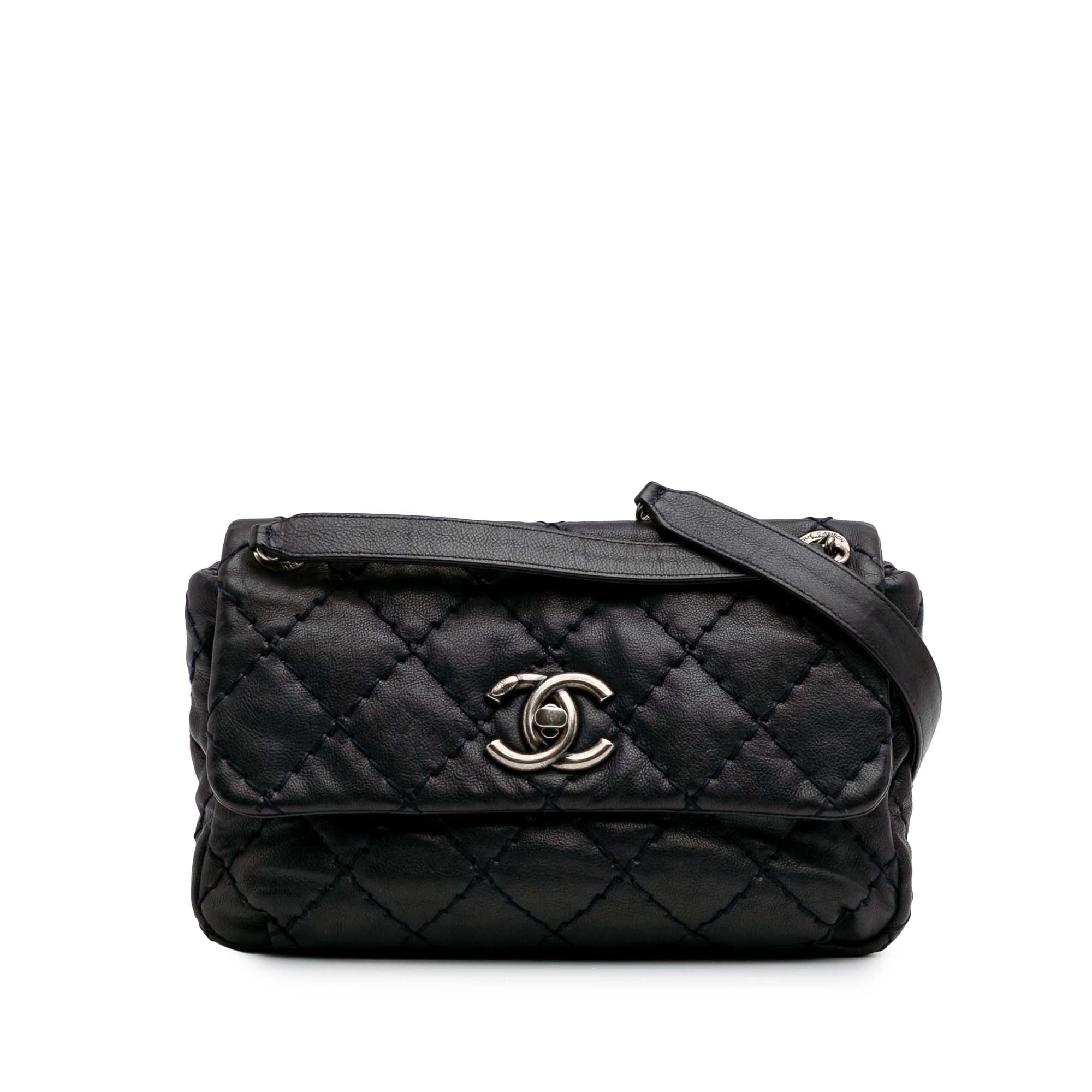 Chanel Medium Quilted Calfskin Love Me Tender Flap - image 1