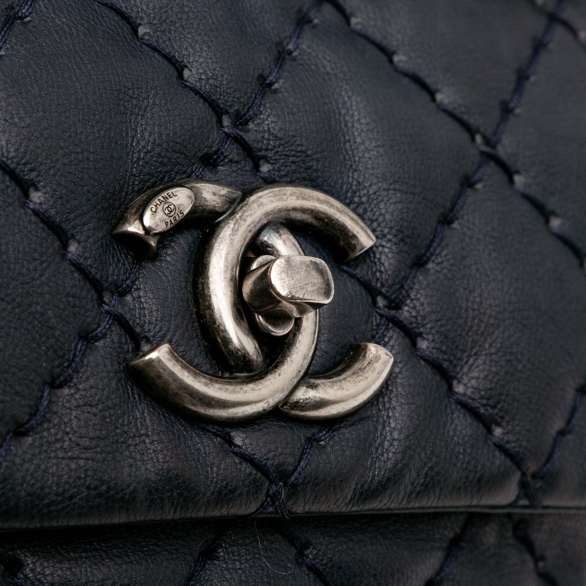 Chanel Medium Quilted Calfskin Love Me Tender Flap - image 7