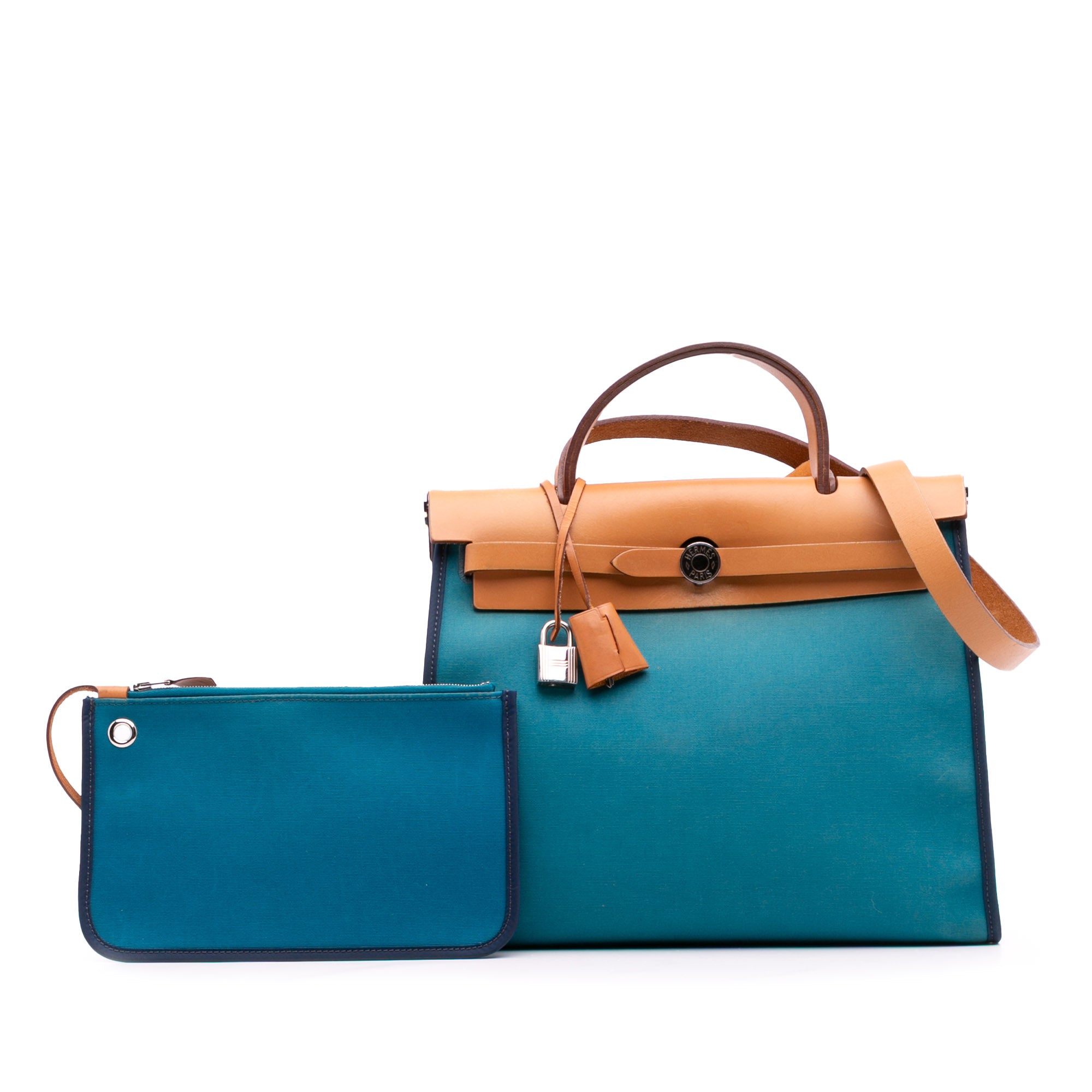 Hermès Toile Herbag Zip 31 - image 14