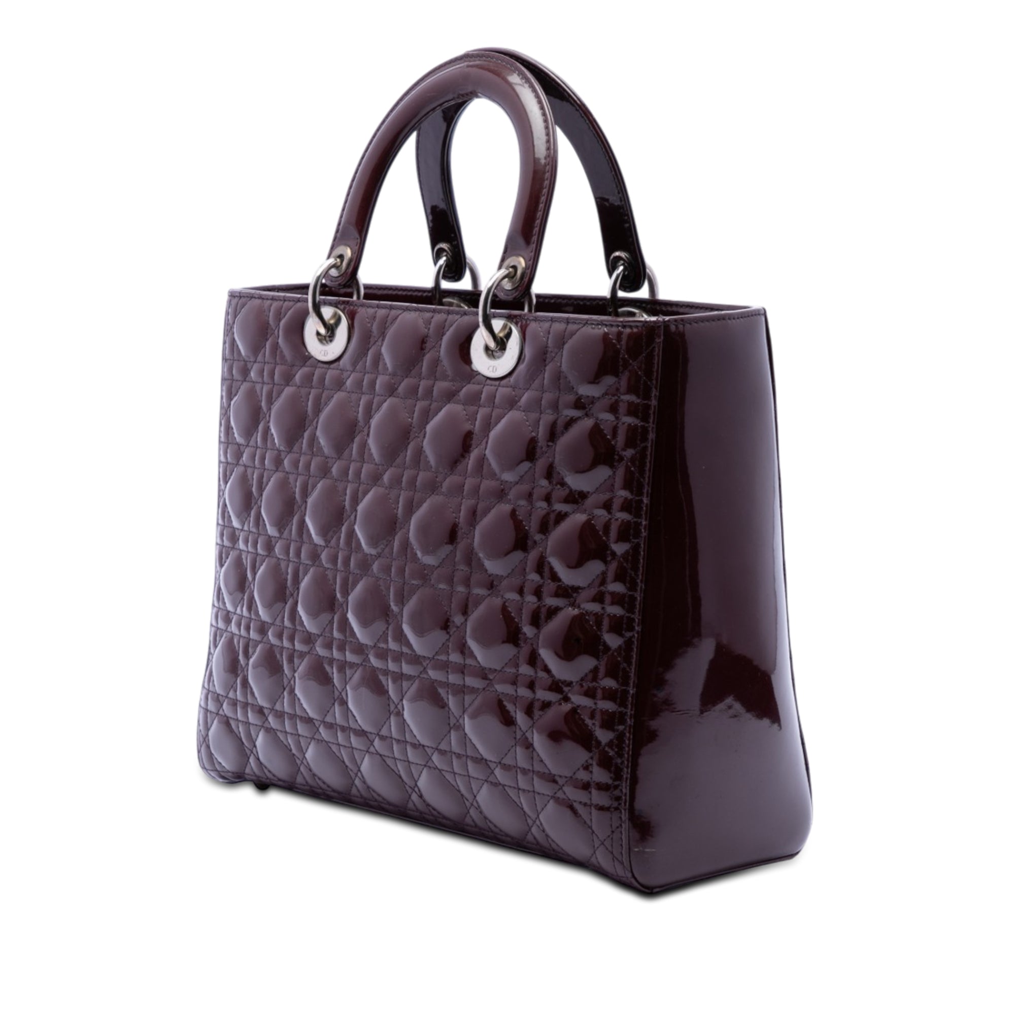 Dior Large Patent Cannage Lady Dior - image 2