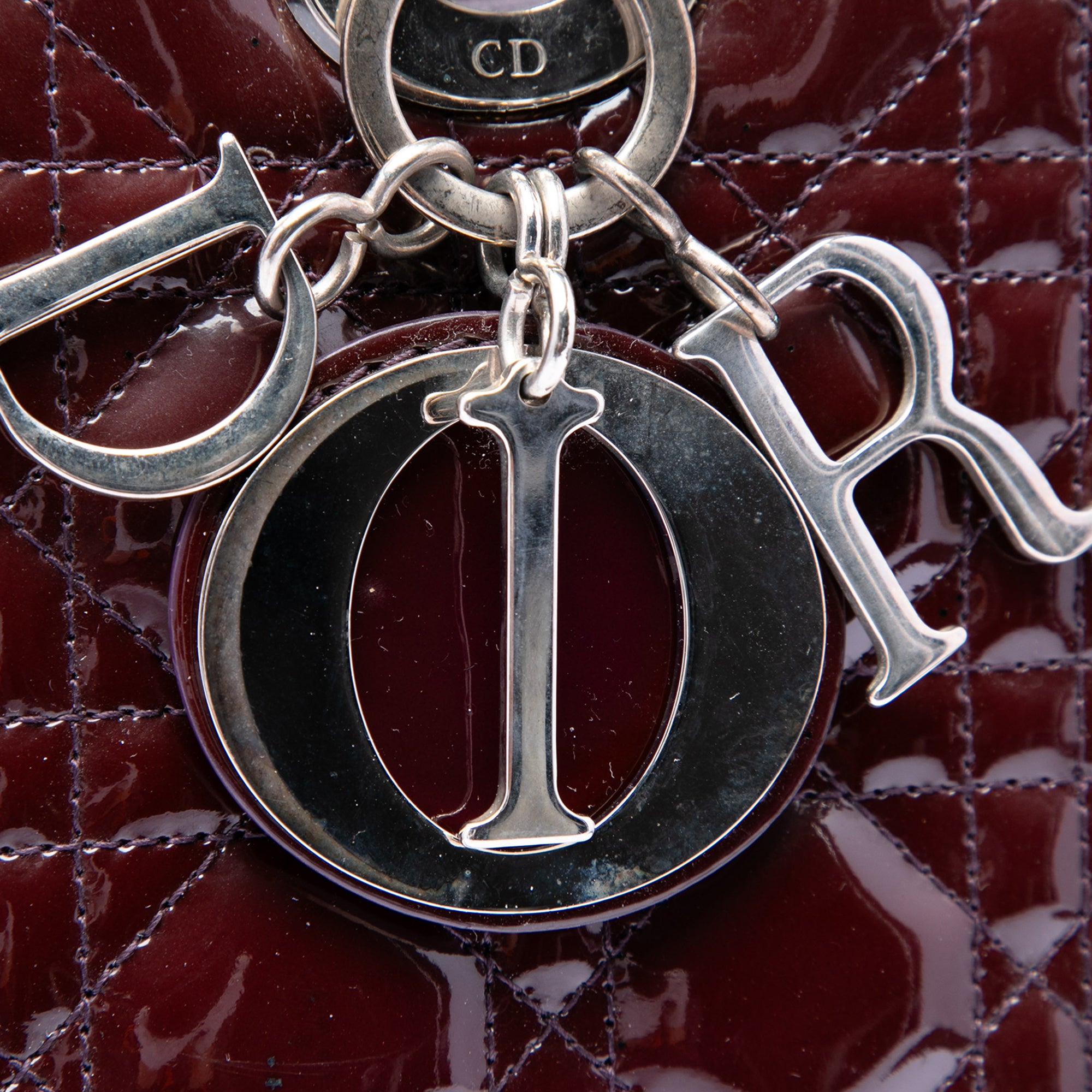 Dior Large Patent Cannage Lady Dior - image 5