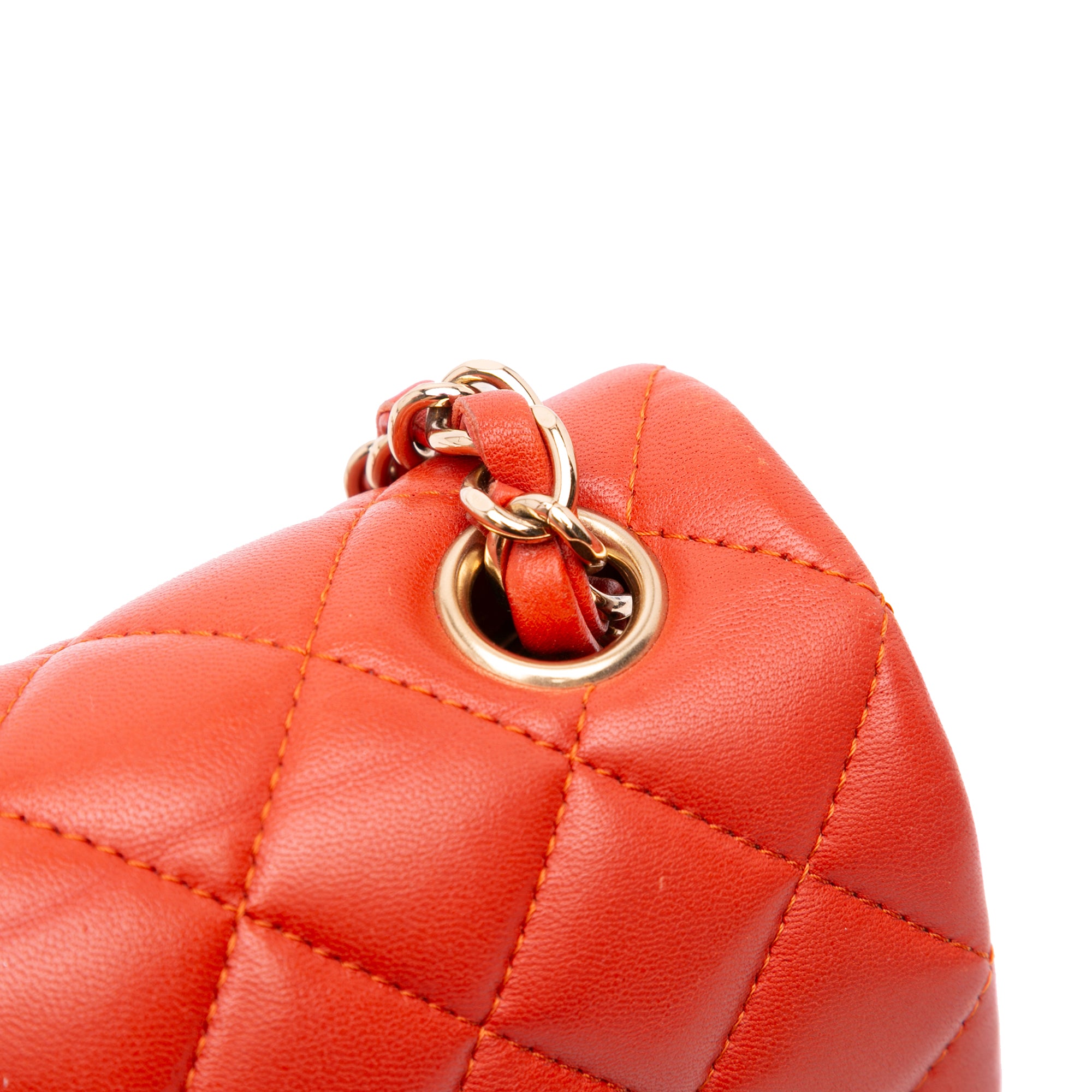 Chanel Mini Rectangular Classic Lambskin Single Flap - image 11