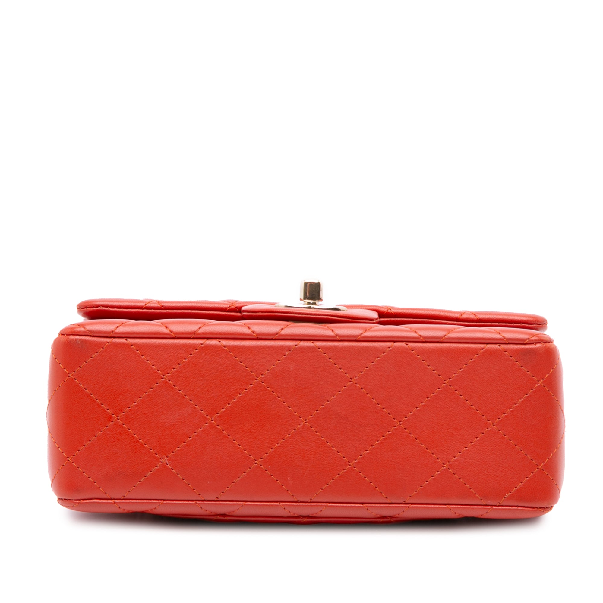 Chanel Mini Rectangular Classic Lambskin Single Flap - image 3