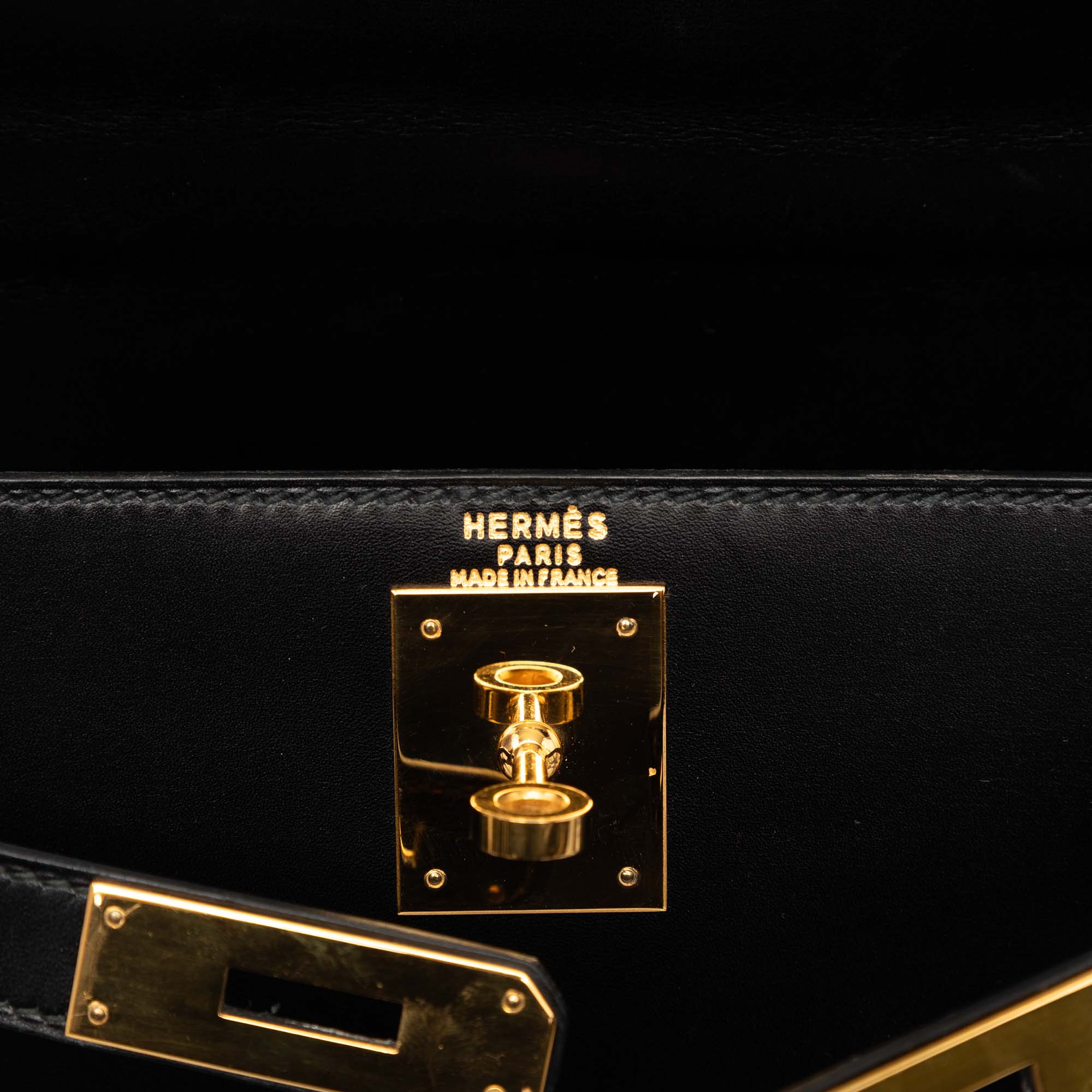 Hermès Box Calf Kelly Sellier 28 - image 5