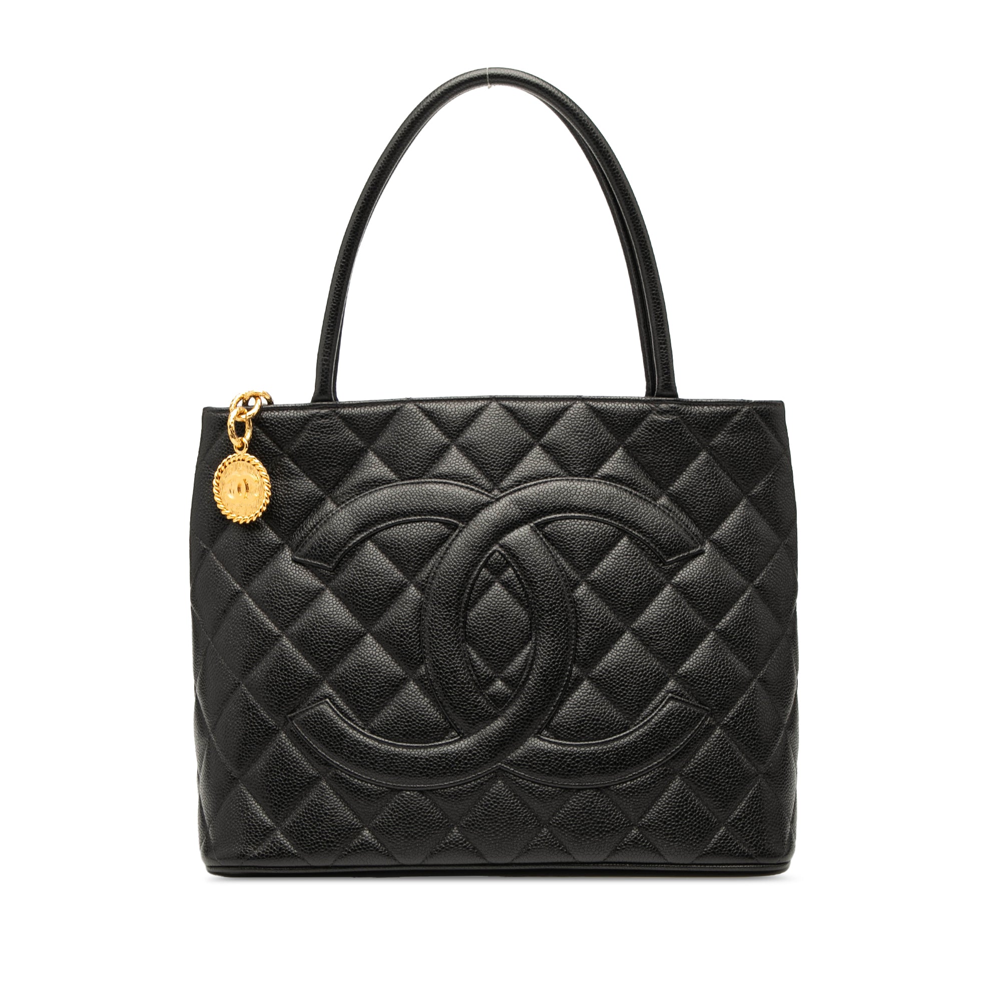 Chanel Caviar Medallion Tote - image 1