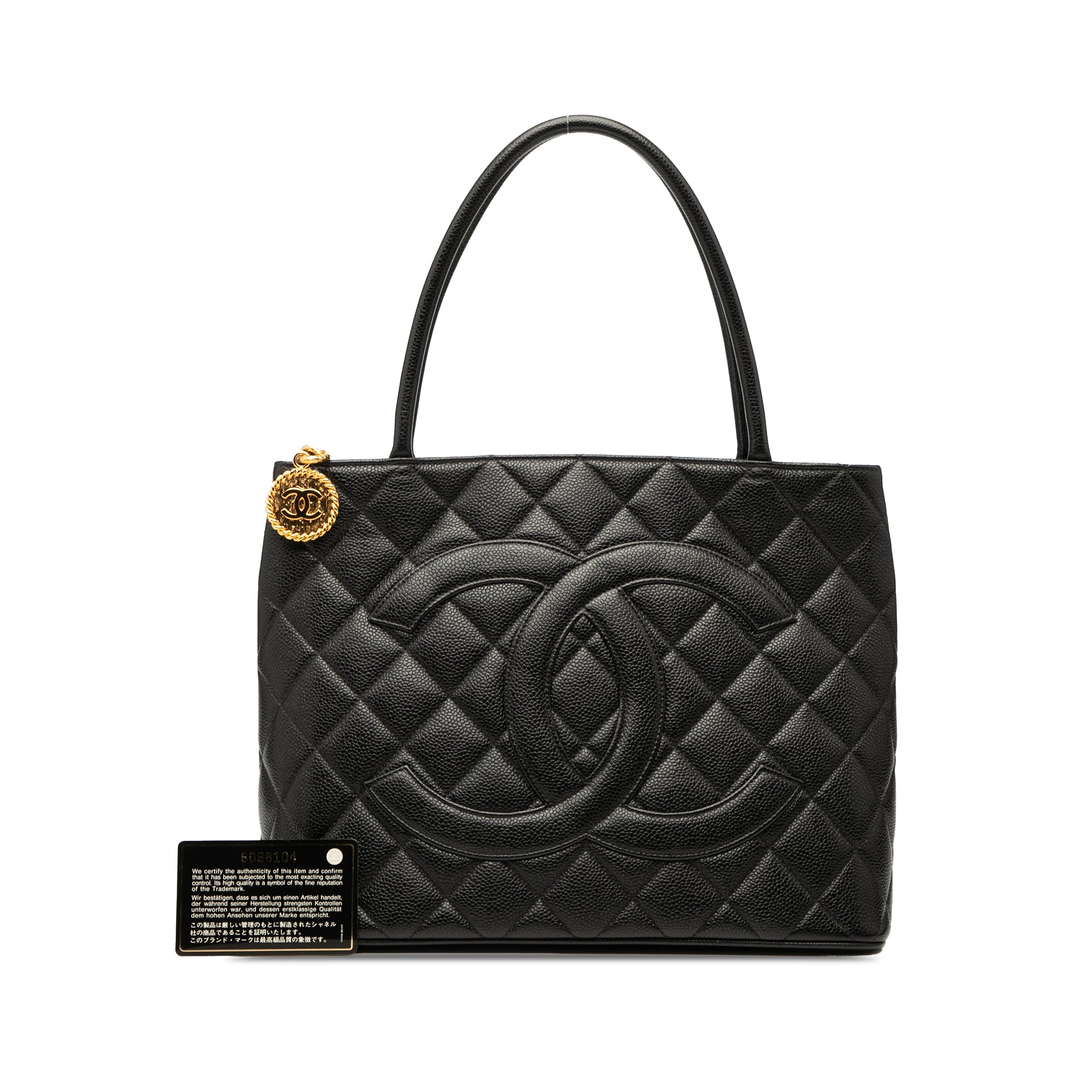 Chanel Caviar Medallion Tote - image 8