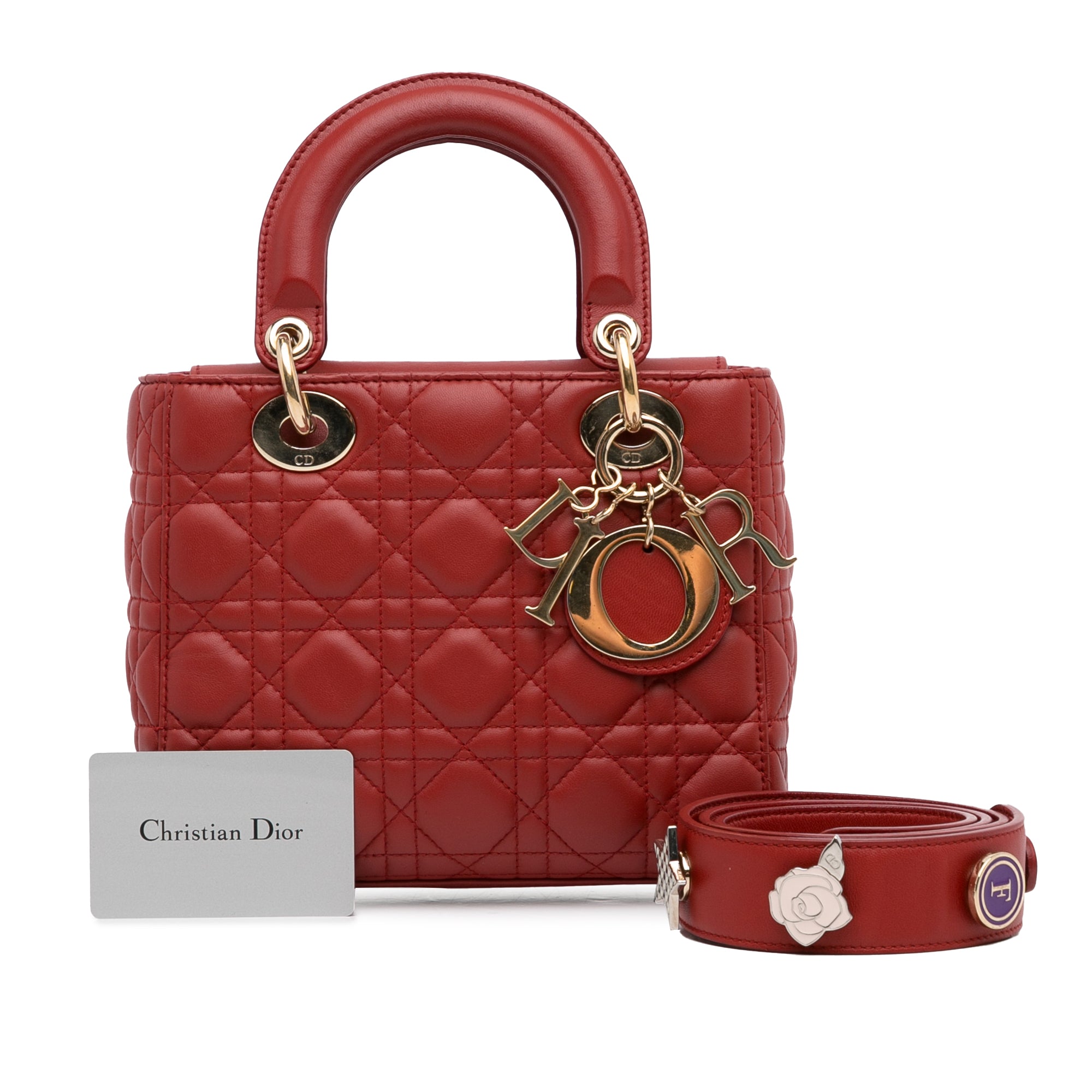 Dior Small Lambskin Cannage My ABCDior Lady Dior - image 12