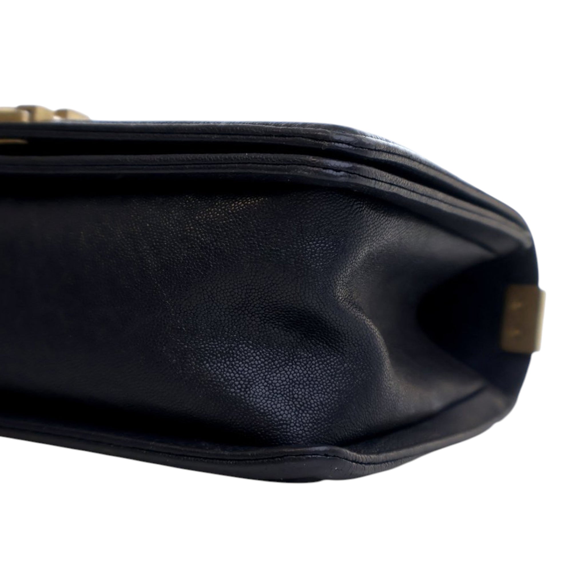 Chanel Old Medium Quilted Caviar Boy Flap - image 10