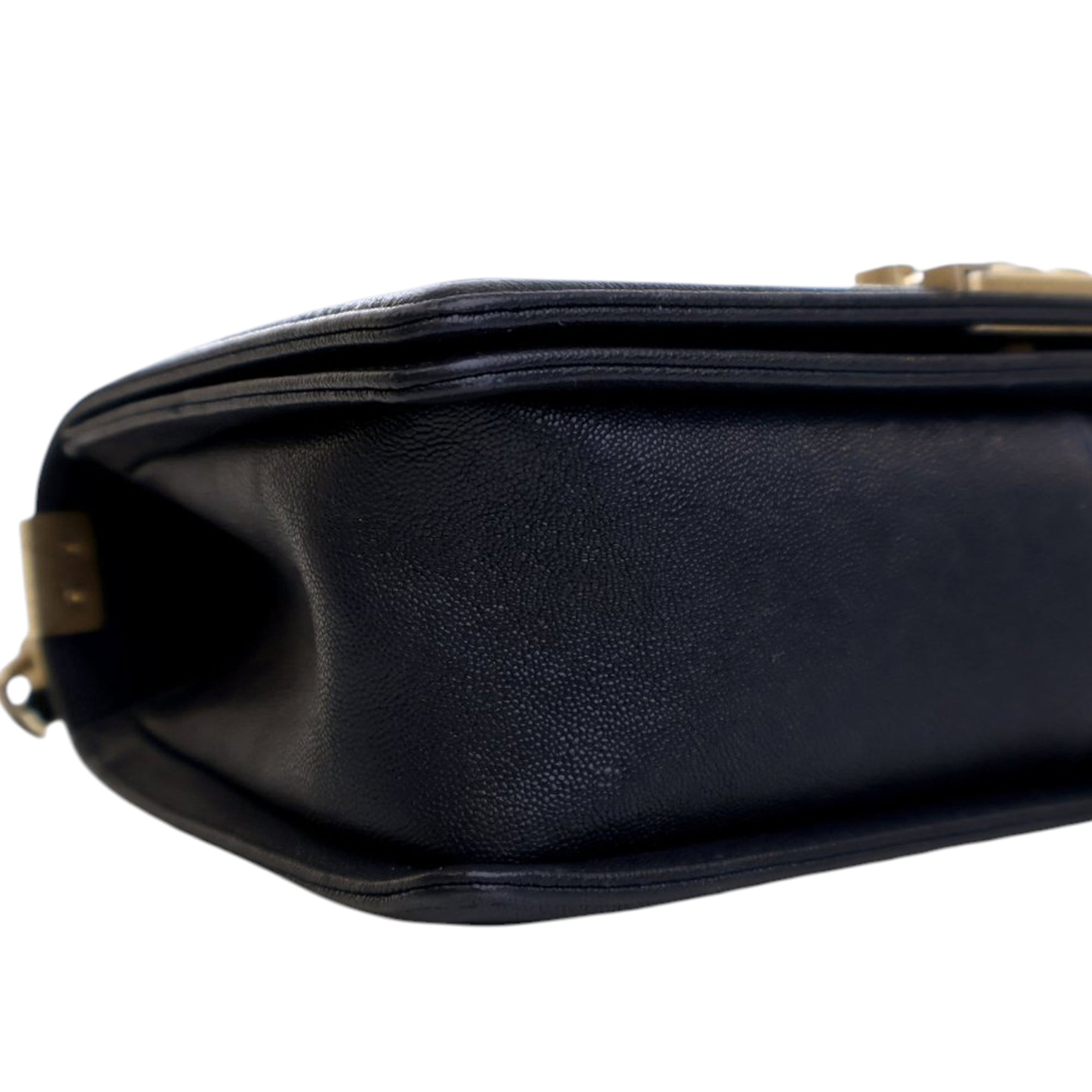 Chanel Old Medium Quilted Caviar Boy Flap - image 9