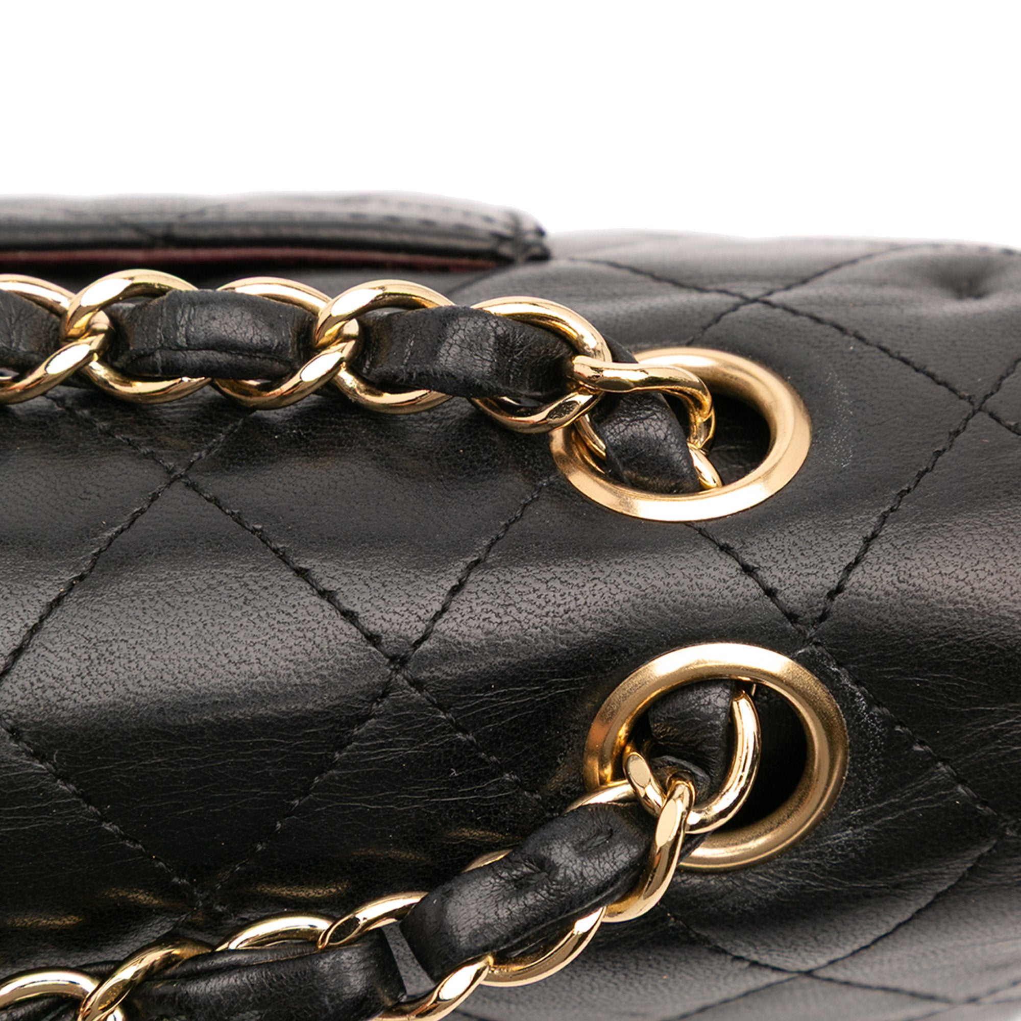 Chanel Medium Classic Lambskin Double Flap - image 11