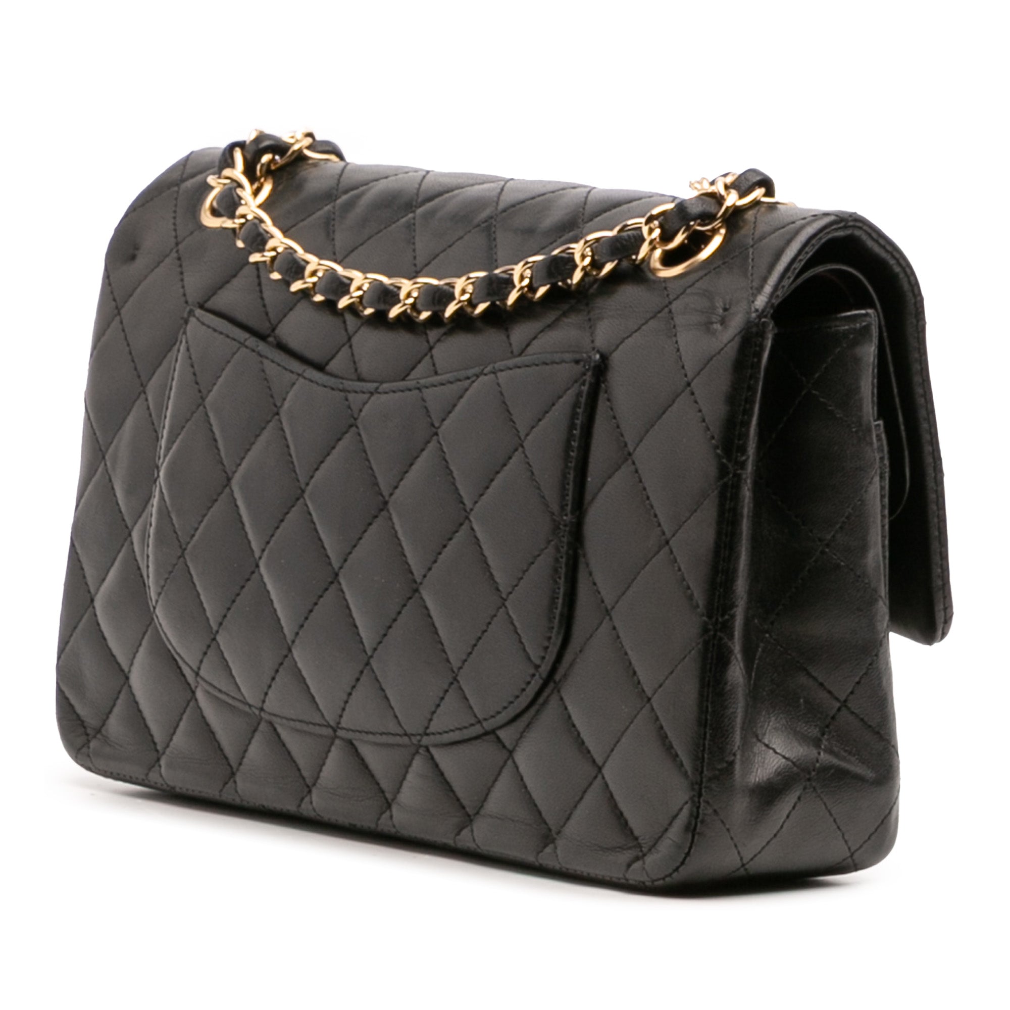 Chanel Medium Classic Lambskin Double Flap - image 2