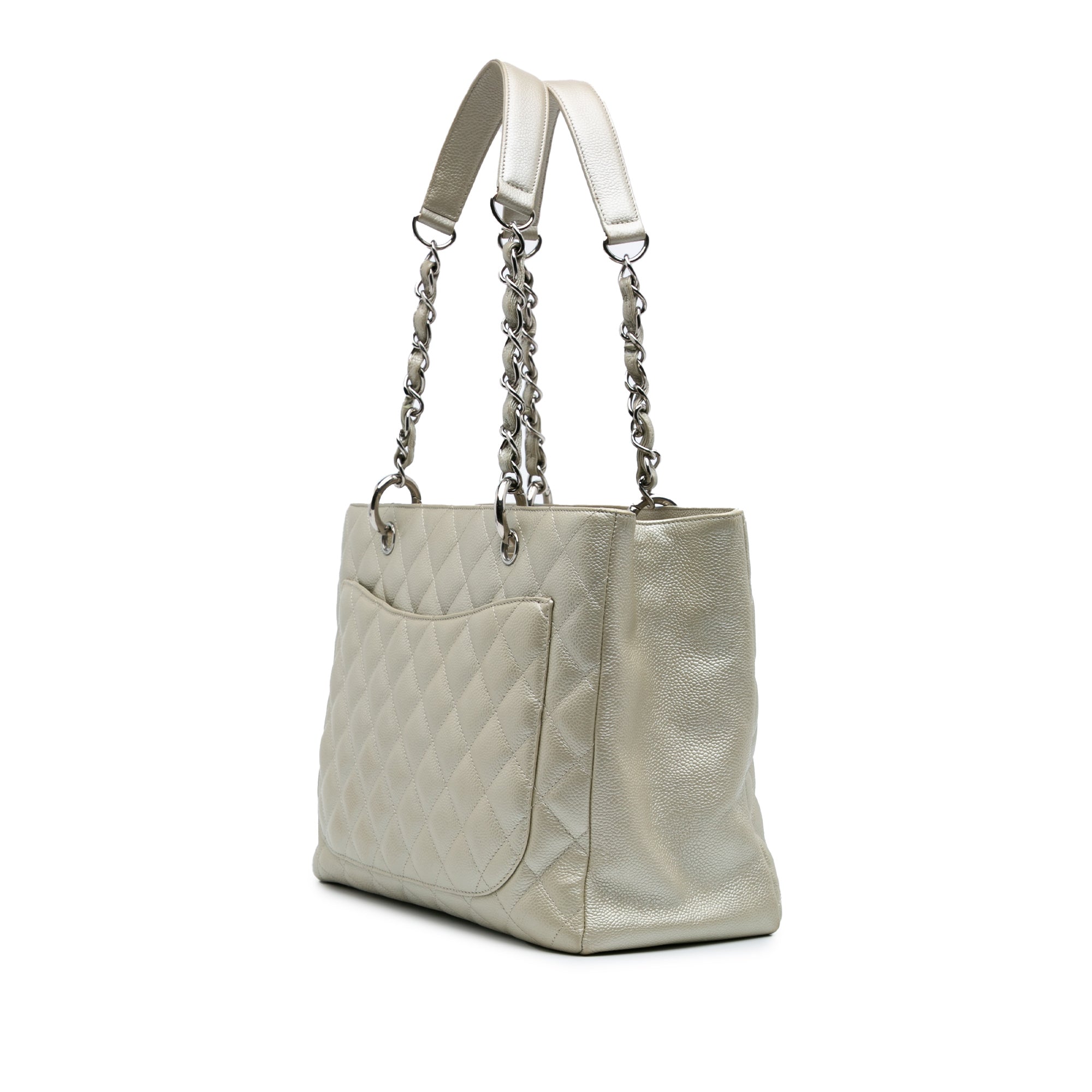 Chanel Caviar Grand Shopping Tote - image 2