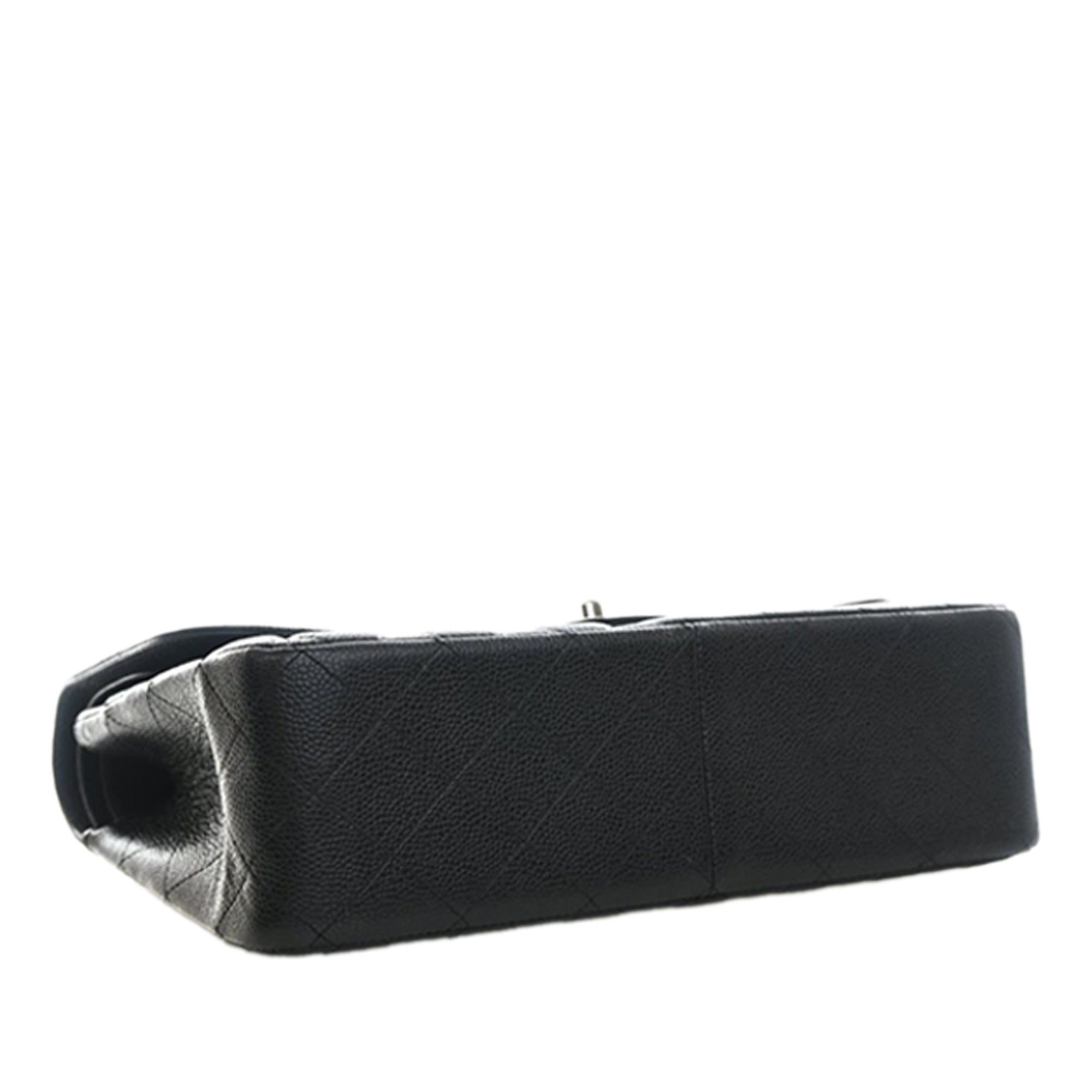 Chanel Jumbo Classic Caviar Double Flap - image 6