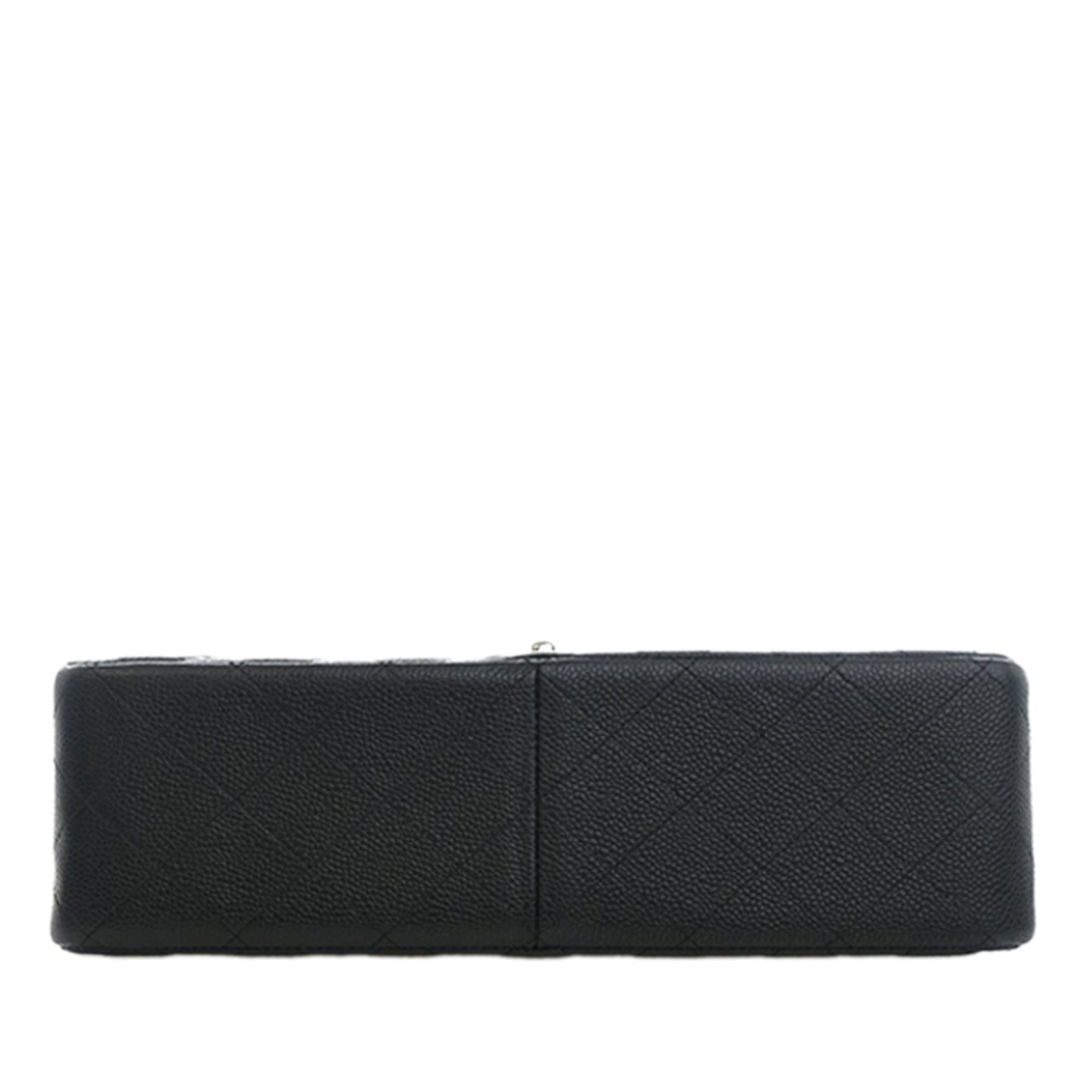 Chanel Jumbo Classic Caviar Double Flap - image 7