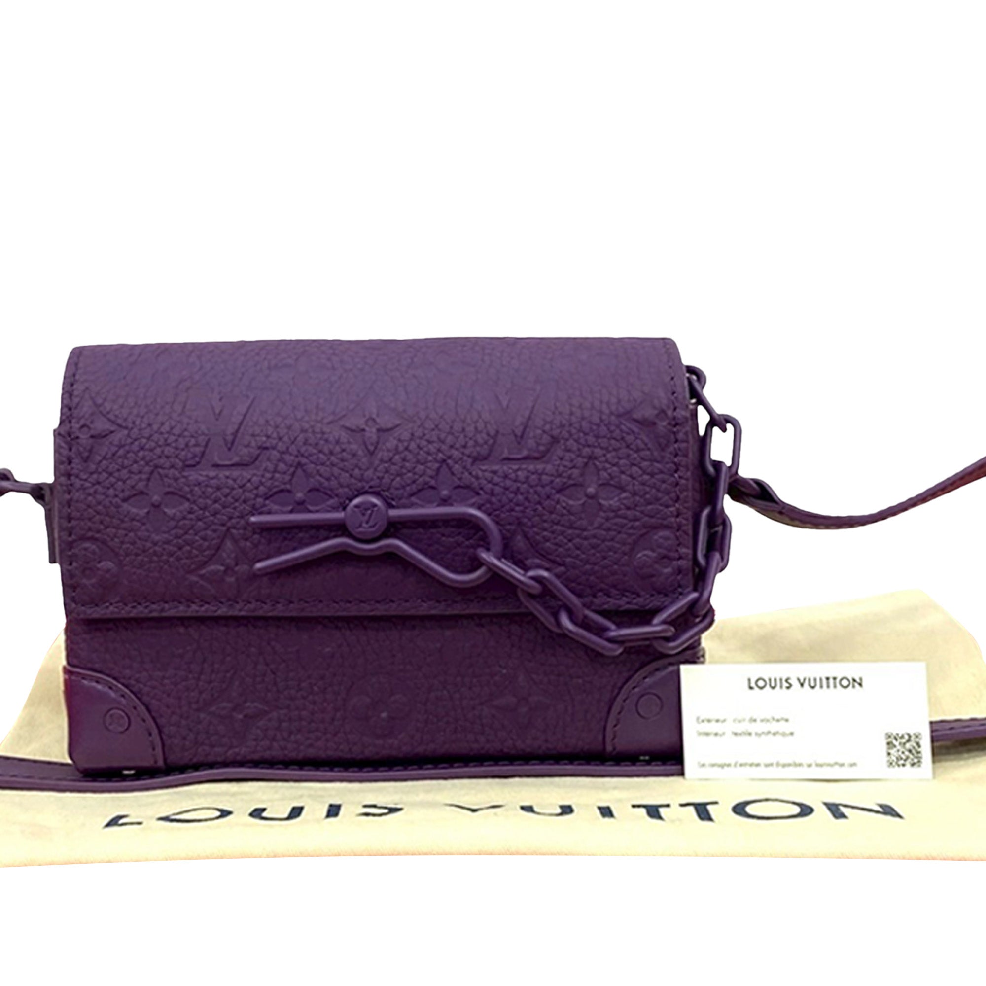 Louis Vuitton Monogram Taurillon Steamer Wearable Wallet - image 10