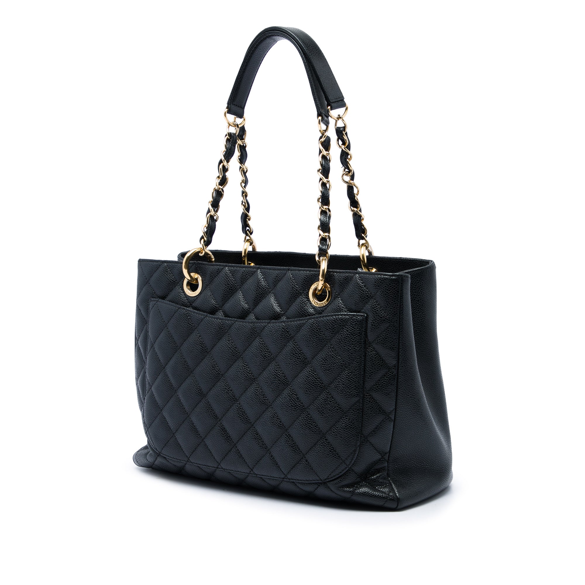 Chanel Caviar Grand Shopping Tote - image 2