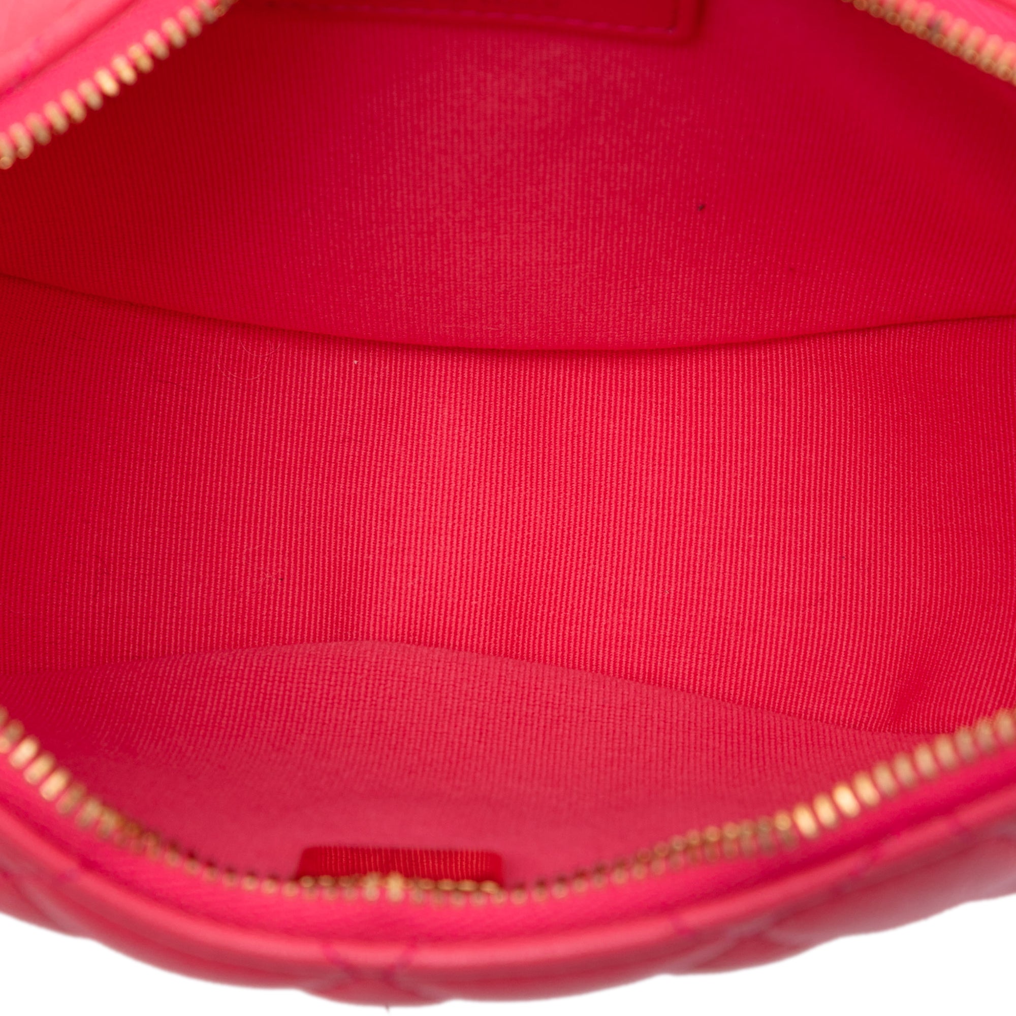 Chanel Small Quilted Lambskin Chain Around Hook Hobo Bag - image 4