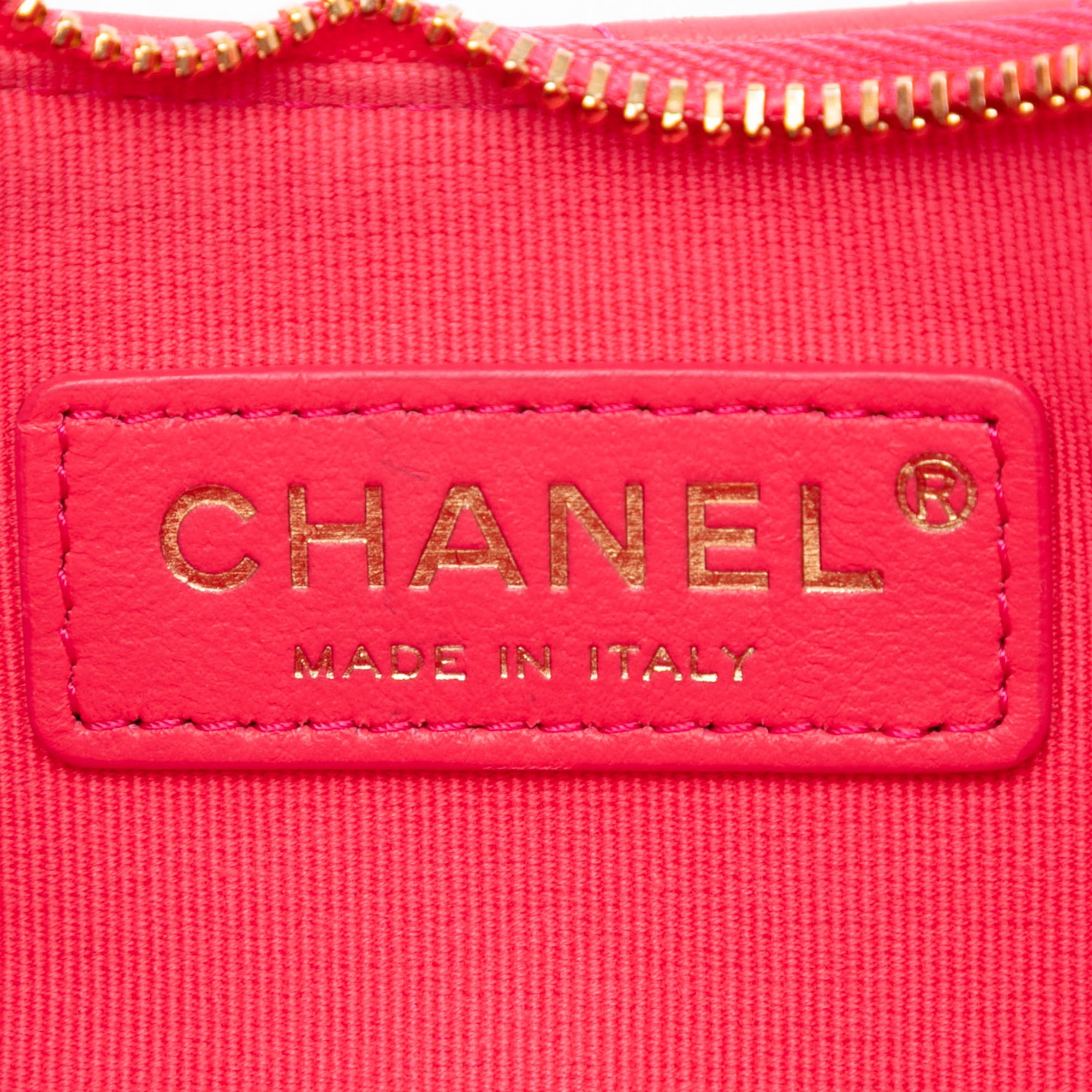 Chanel Small Quilted Lambskin Chain Around Hook Hobo Bag - image 5