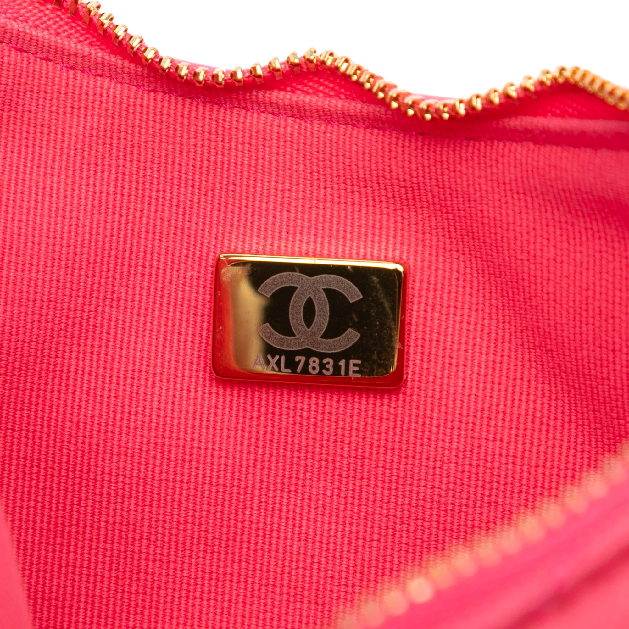 Chanel Small Quilted Lambskin Chain Around Hook Hobo Bag - image 6