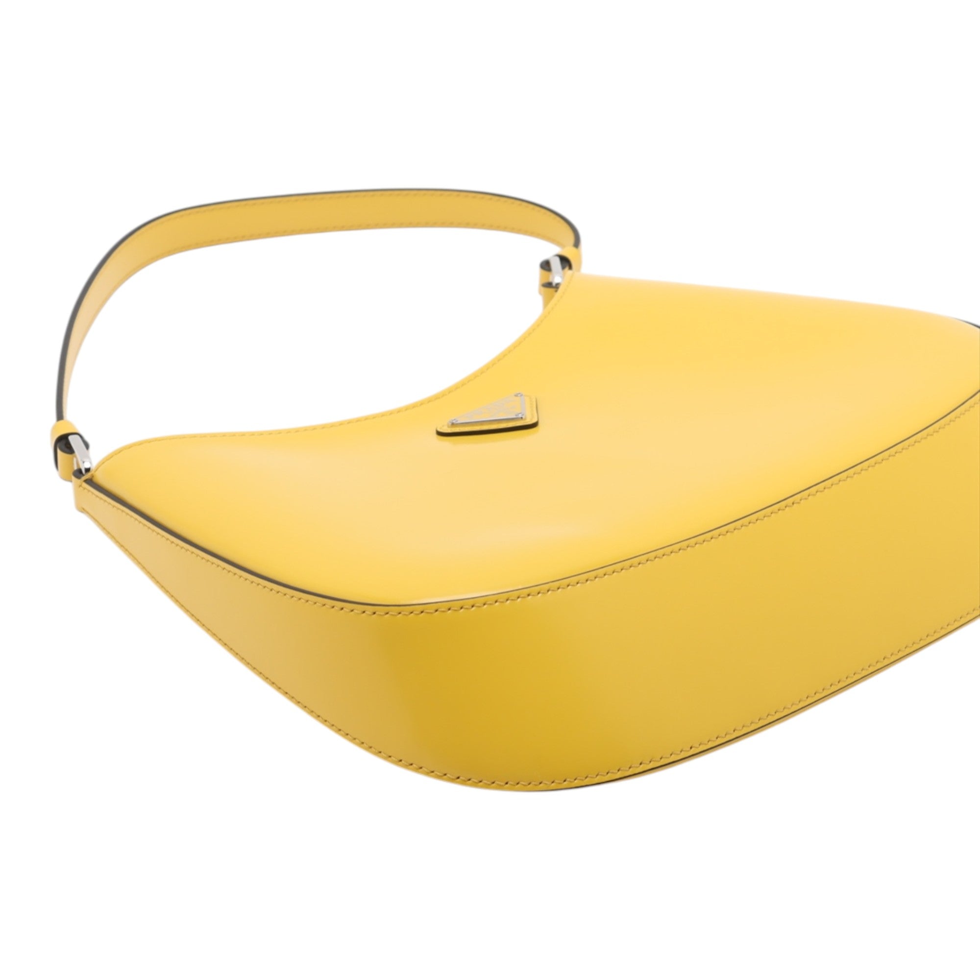 Prada Brushed Leather Cleo Shoulder Bag - image 3