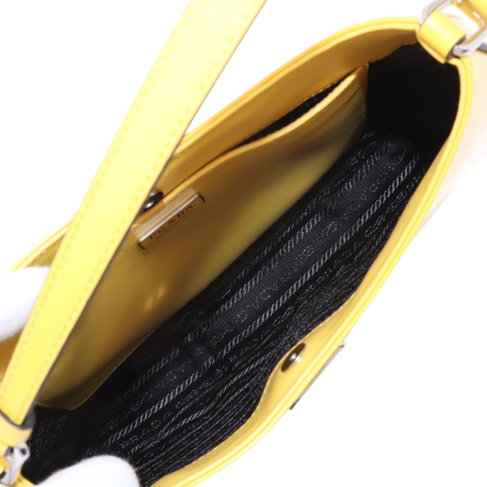 Prada Brushed Leather Cleo Shoulder Bag - image 6