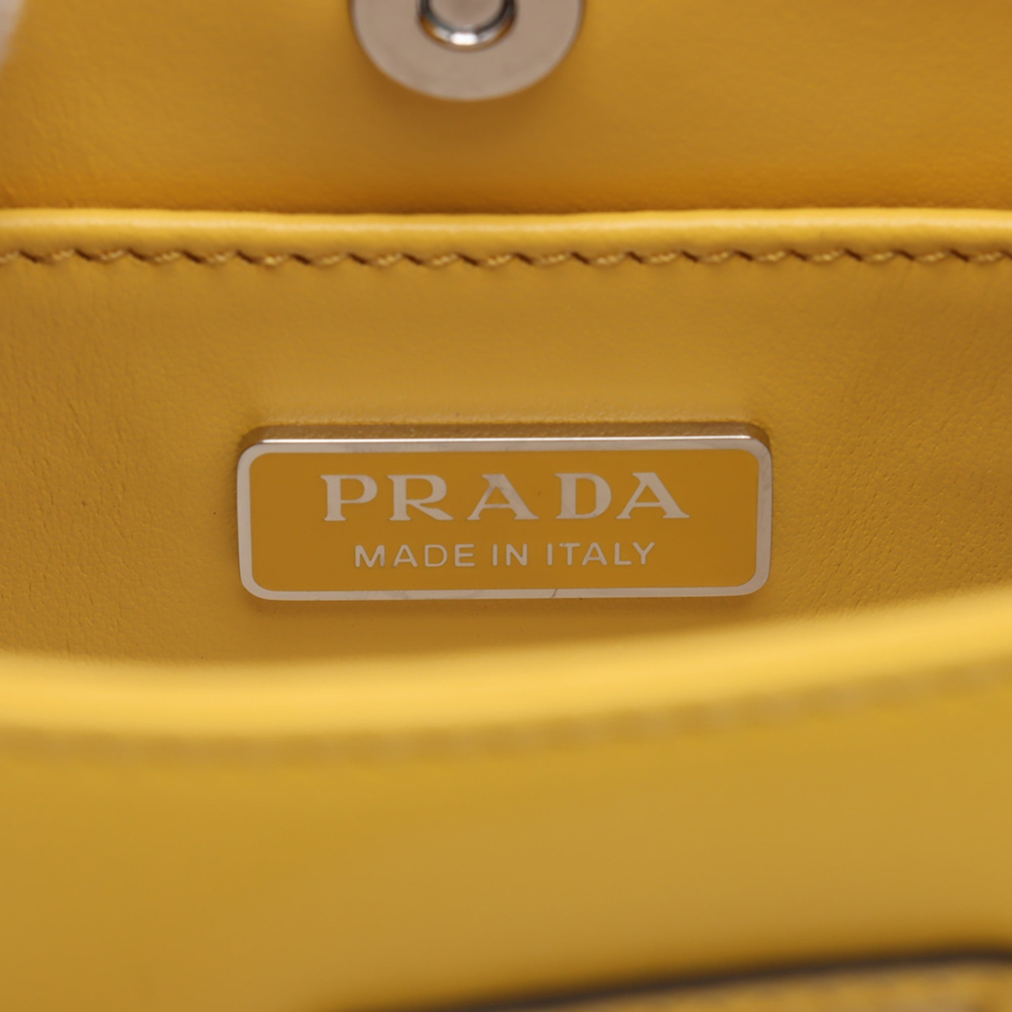Prada Brushed Leather Cleo Shoulder Bag - image 7