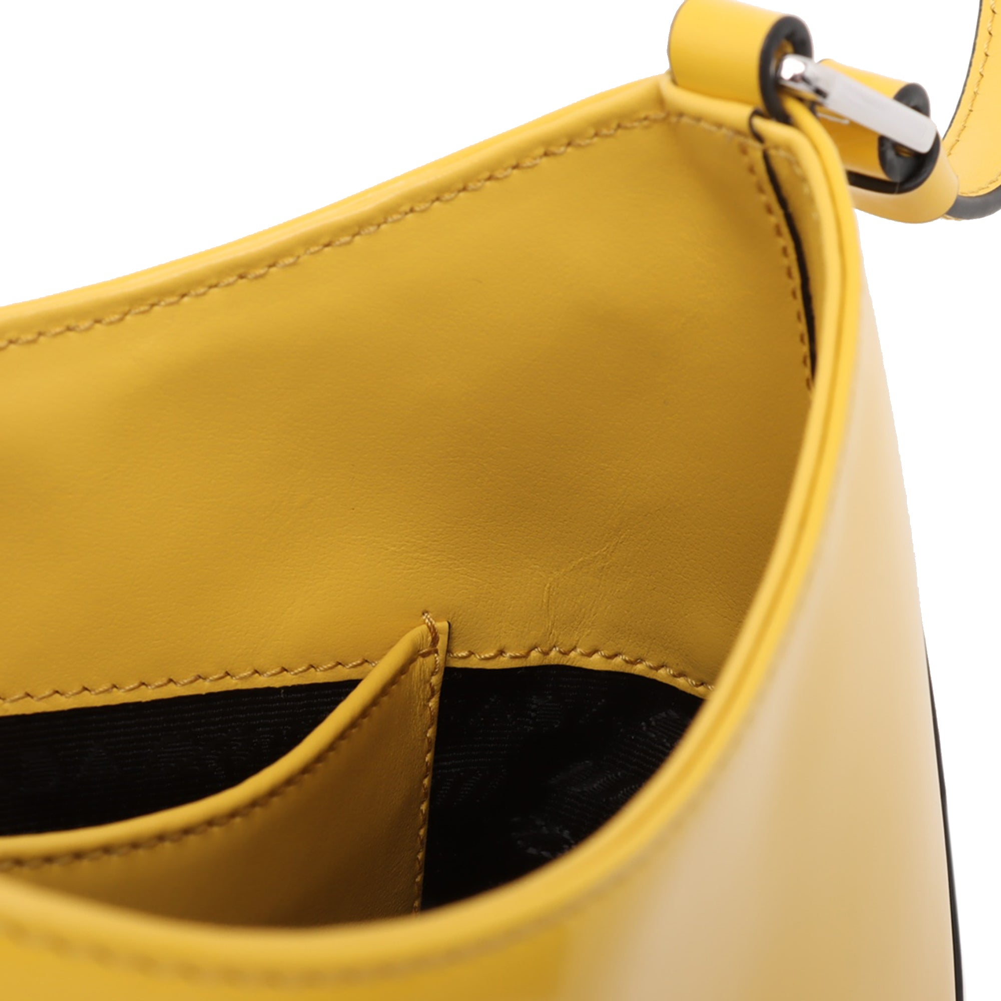 Prada Brushed Leather Cleo Shoulder Bag - image 8
