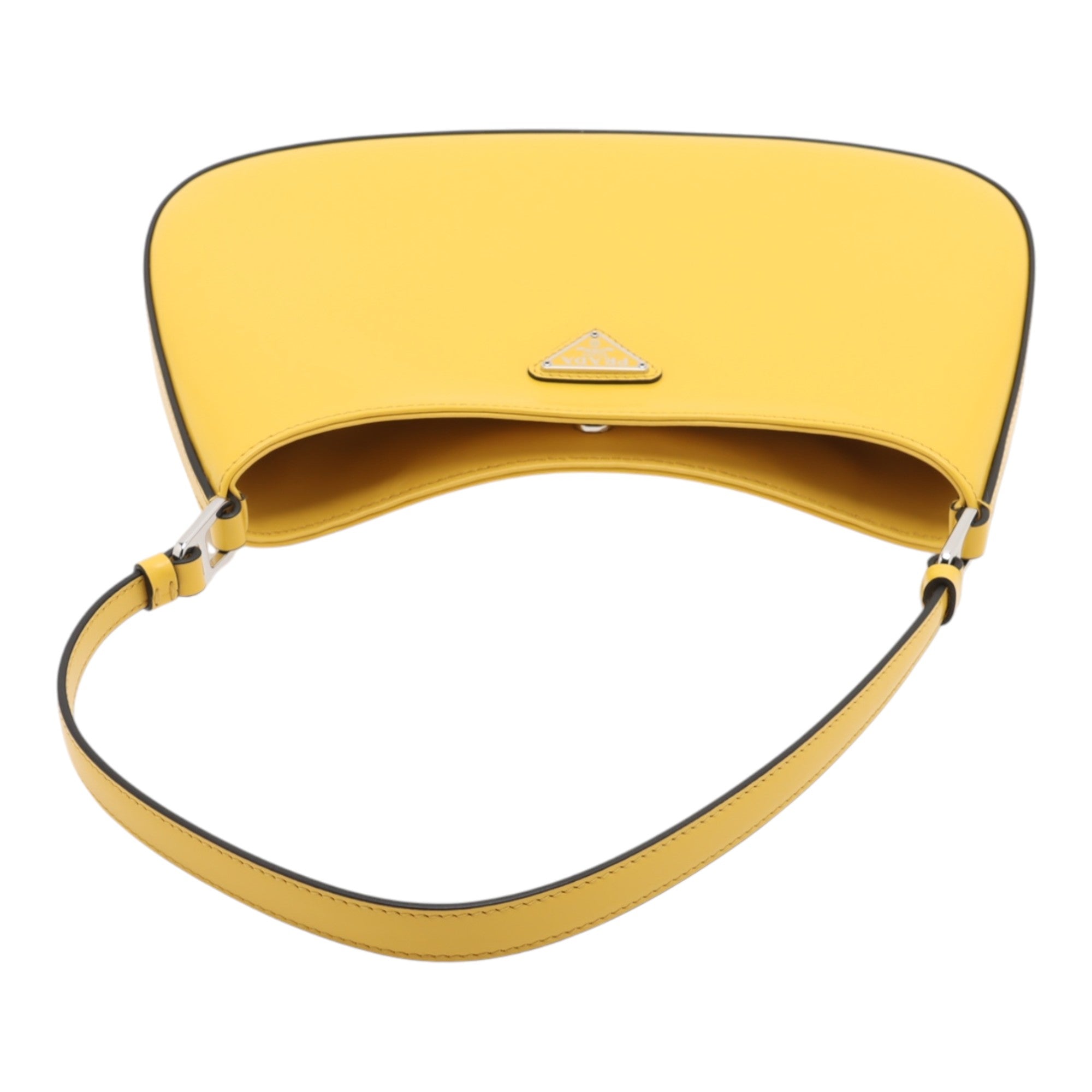Prada Brushed Leather Cleo Shoulder Bag - image 9