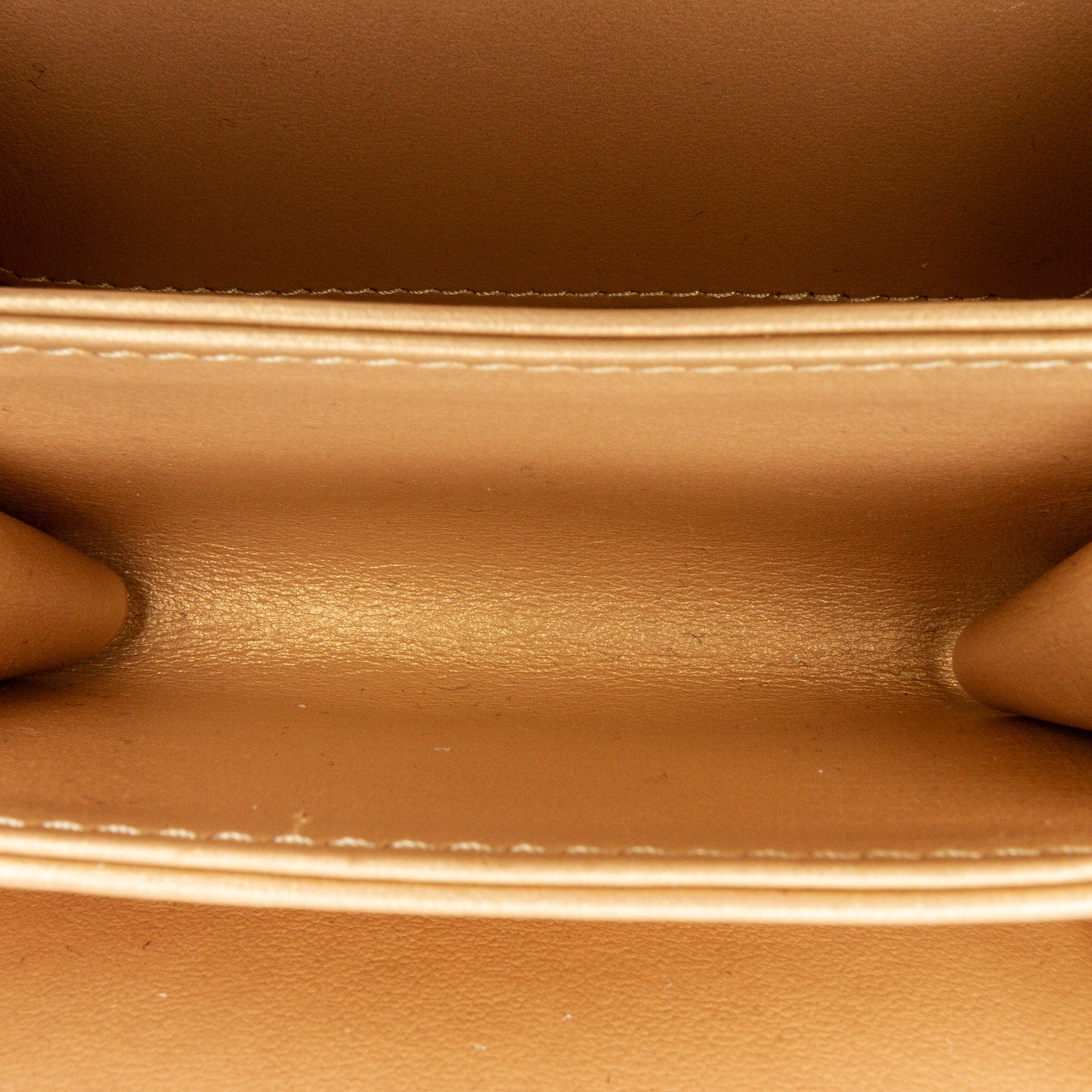 Chanel CC Quilted Golden Plate Vanity Crossbody - image 6
