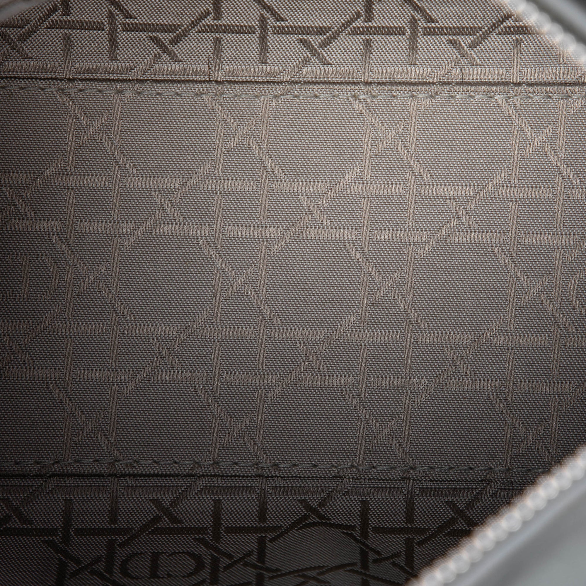 Dior Medium Metallic Lambskin Cannage Lady Dior - image 4