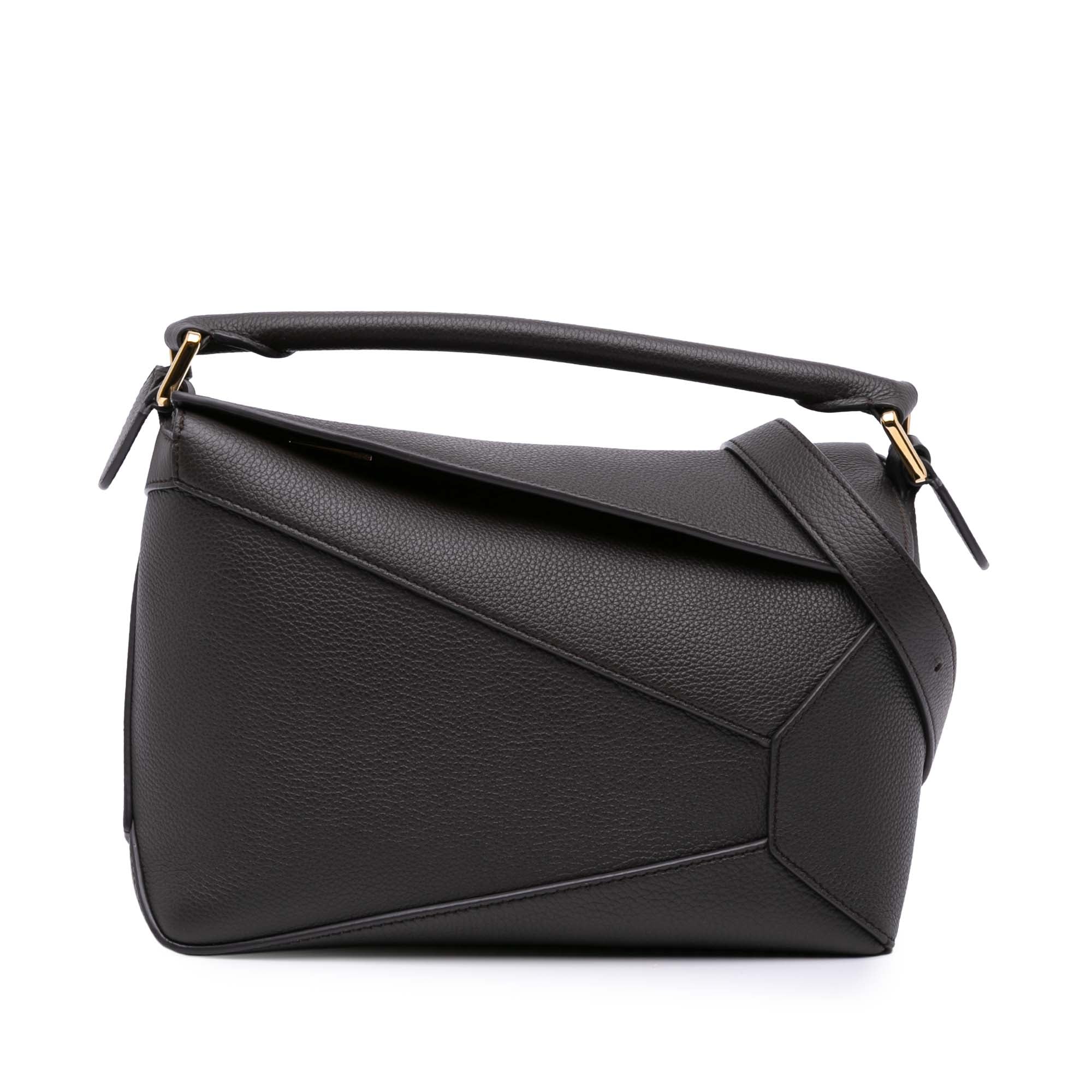 LOEWE Small Calfskin Puzzle Edge Satchel - image 1