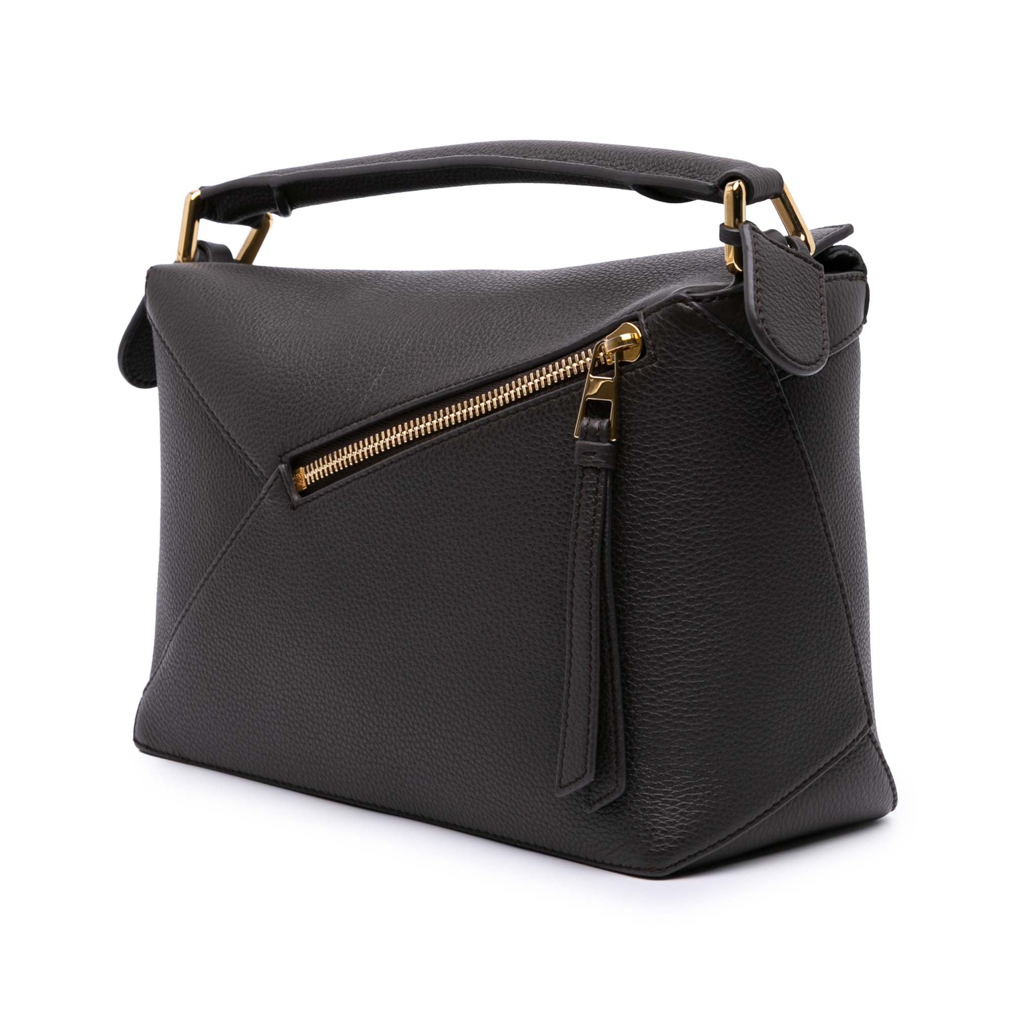 LOEWE Small Calfskin Puzzle Edge Satchel - image 2