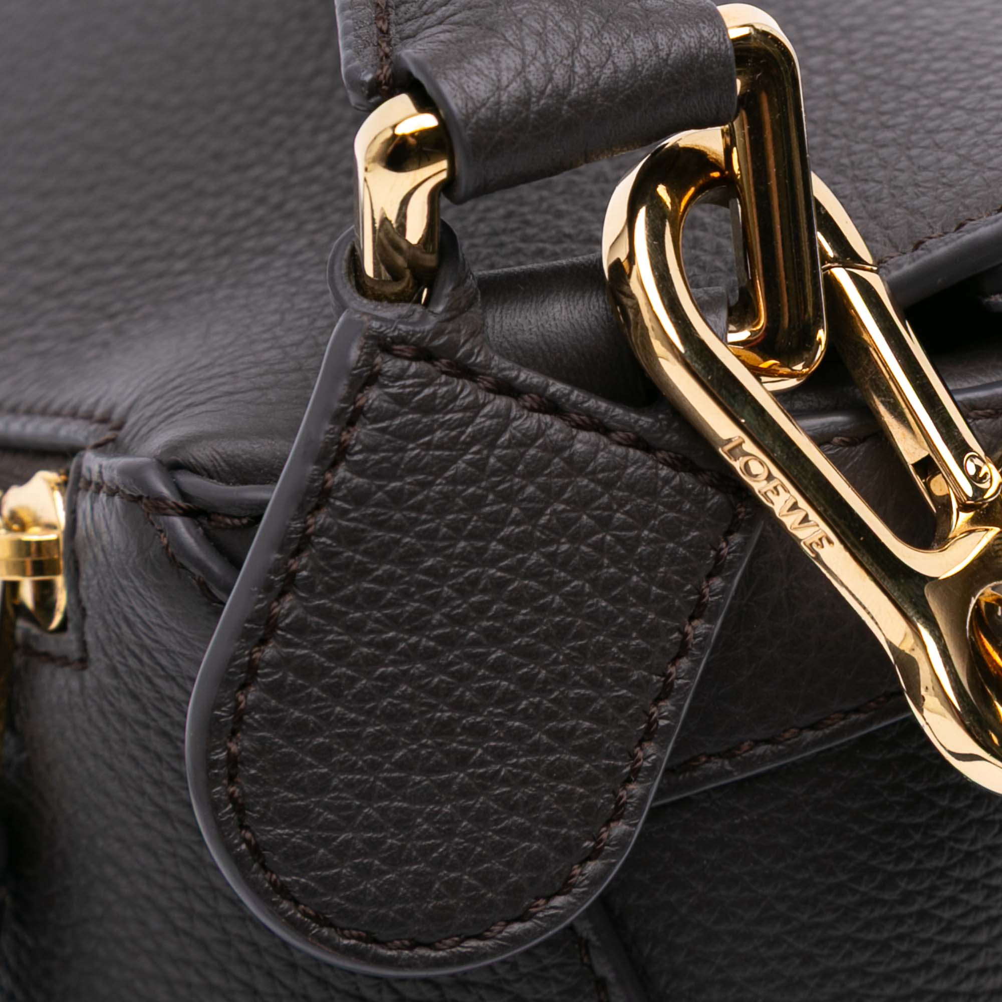 LOEWE Small Calfskin Puzzle Edge Satchel - image 6