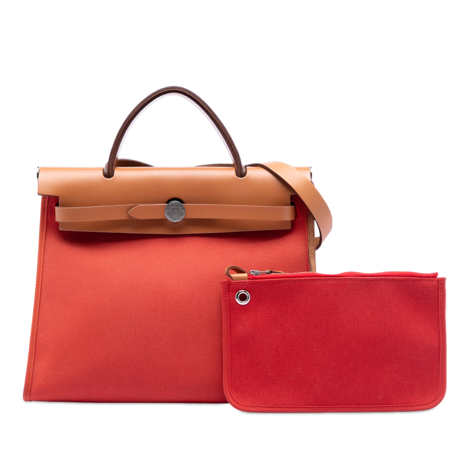 Hermès Toile Herbag Zip 31 - image 8