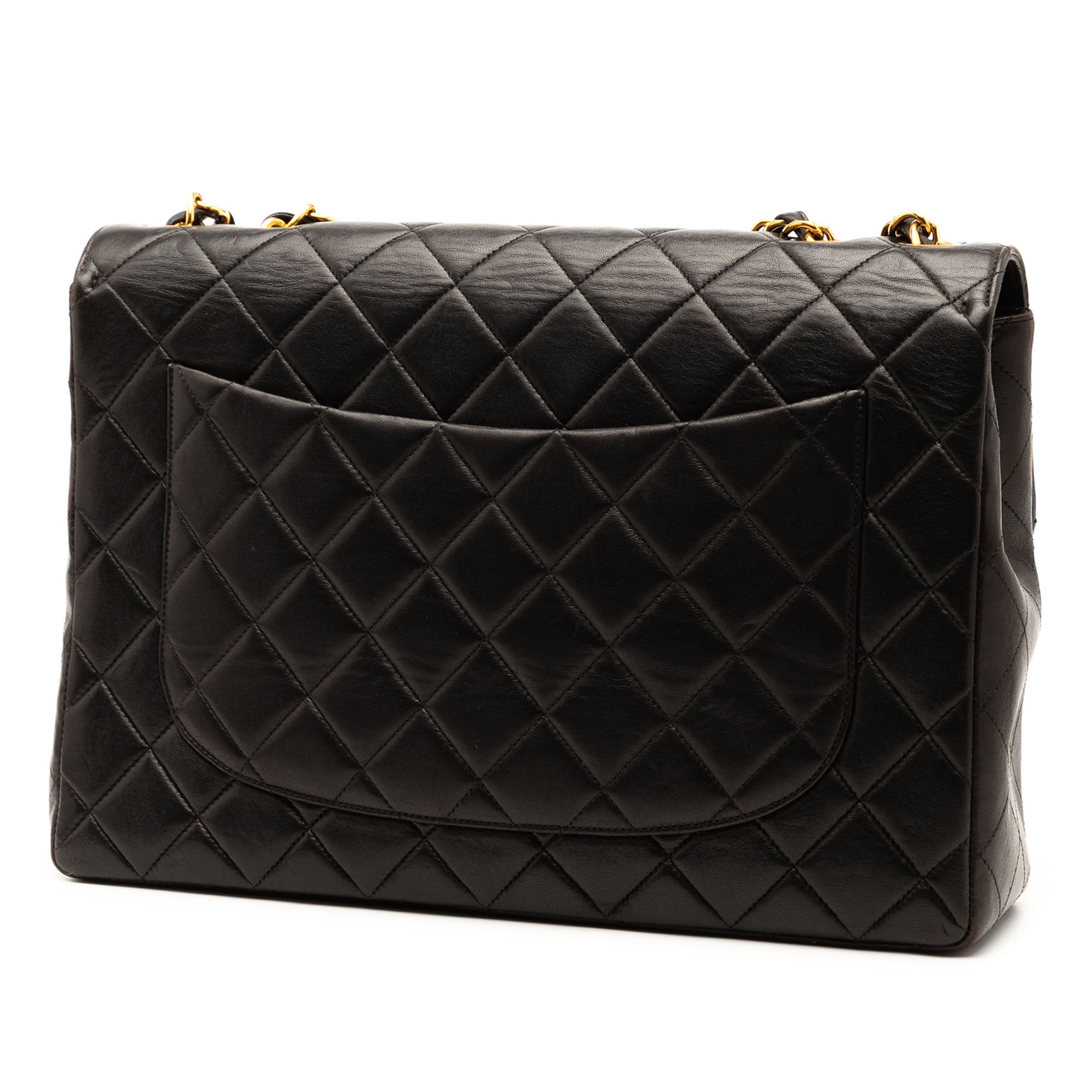 Chanel Jumbo Classic Lambskin Single Flap - image 2